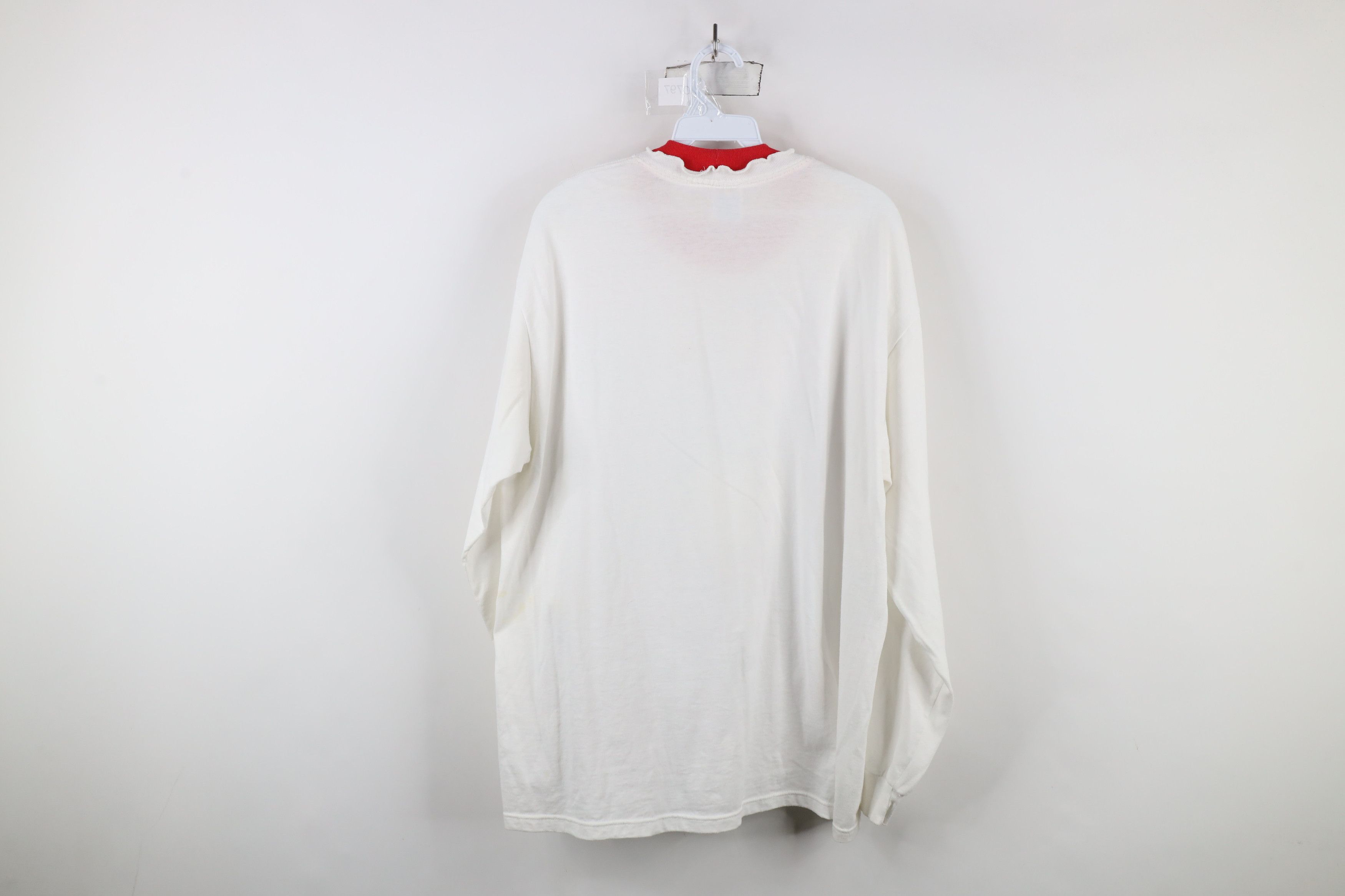Vintage Vintage 90s Couple Bunny Rabbits Long Sleeve T-Shirt USA Size XL / US 12-14 / IT 48-50 - 9 Thumbnail
