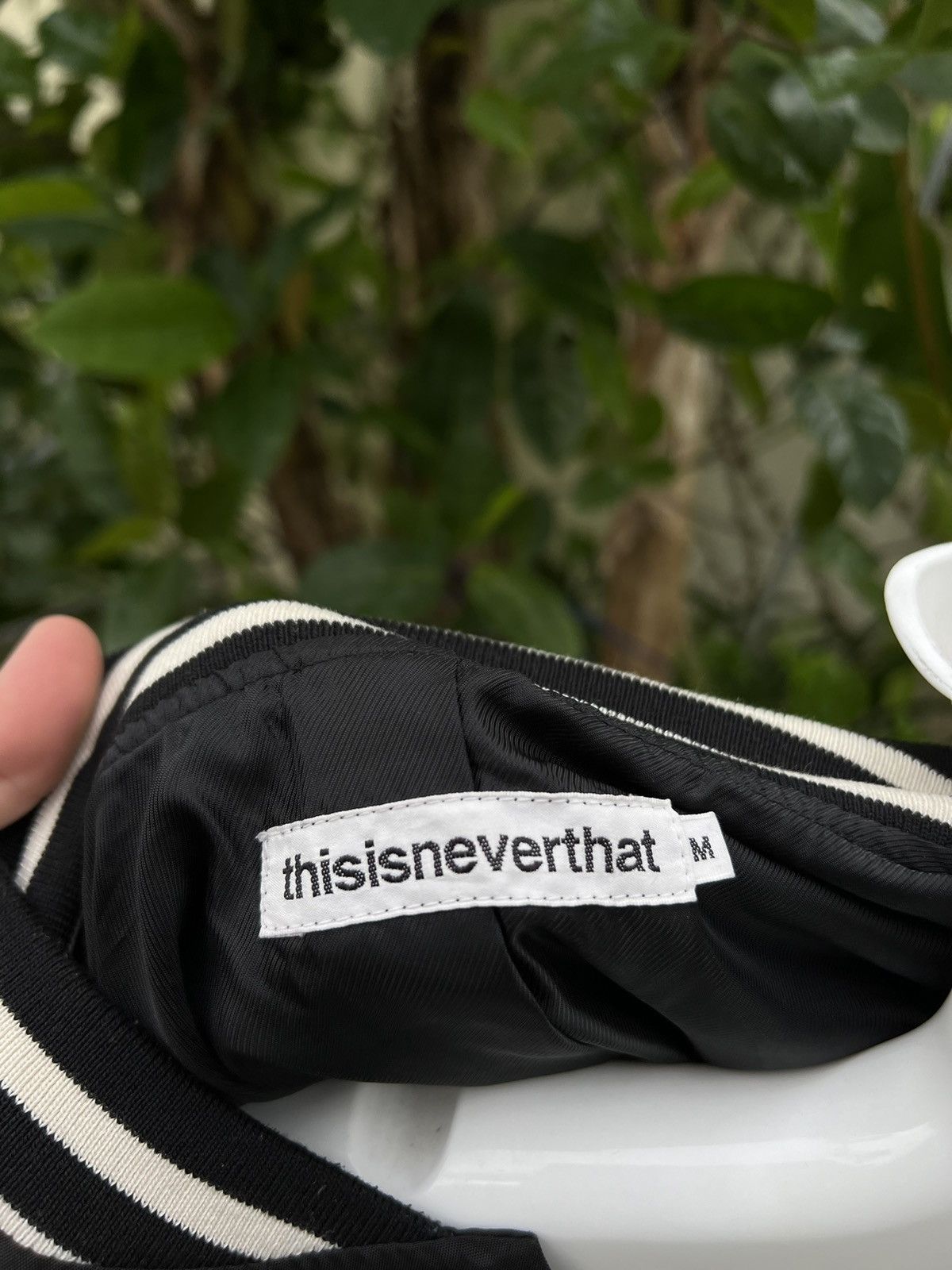 Japanese Brand × thisisneverthat THISISNEVERTHAT NYPD PRINT RARE VINTAGE BOMBER LIGHT JACKET Size US M / EU 48-50 / 2 - 5 Thumbnail