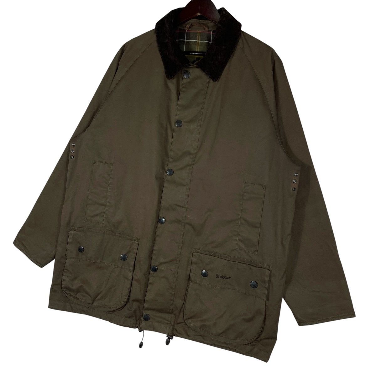 Barbour Vintage Barbour Beaufort Lightweight Jacket Size US L / EU 52-54 / 3 - 3 Thumbnail
