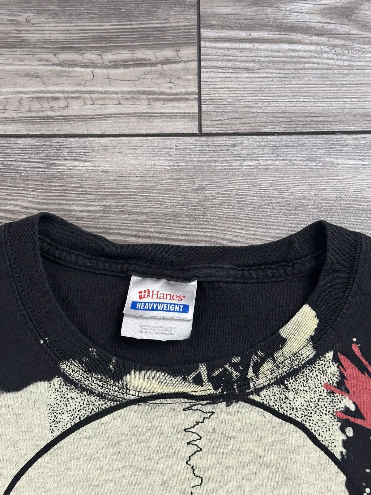 Band Tees × Hanes × Metallica Crazy Vintage Y2K Metallica Pushead T Shirt Size US L / EU 52-54 / 3 - 7 Thumbnail