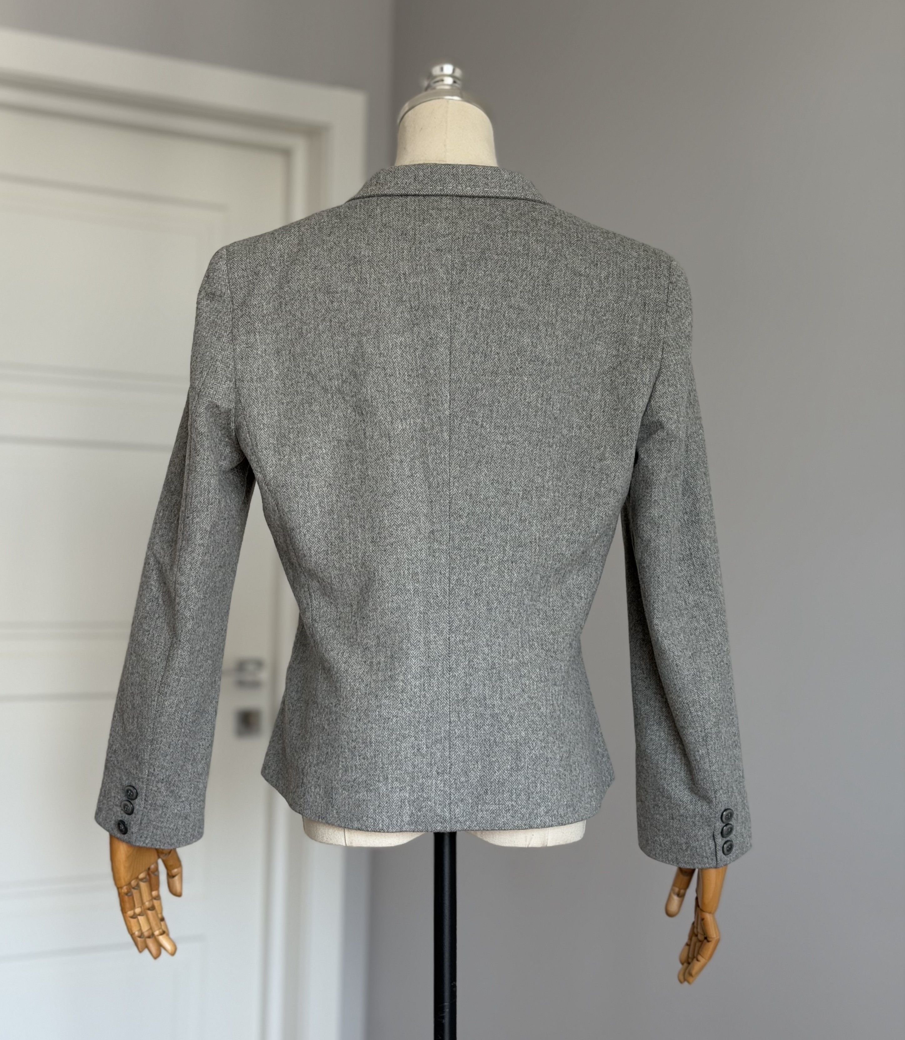 Max Mara MAX MARA Wool Angora Blazer Jacket 3 Button Luxury Brand Size L / US 10 / IT 46 - 5 Thumbnail