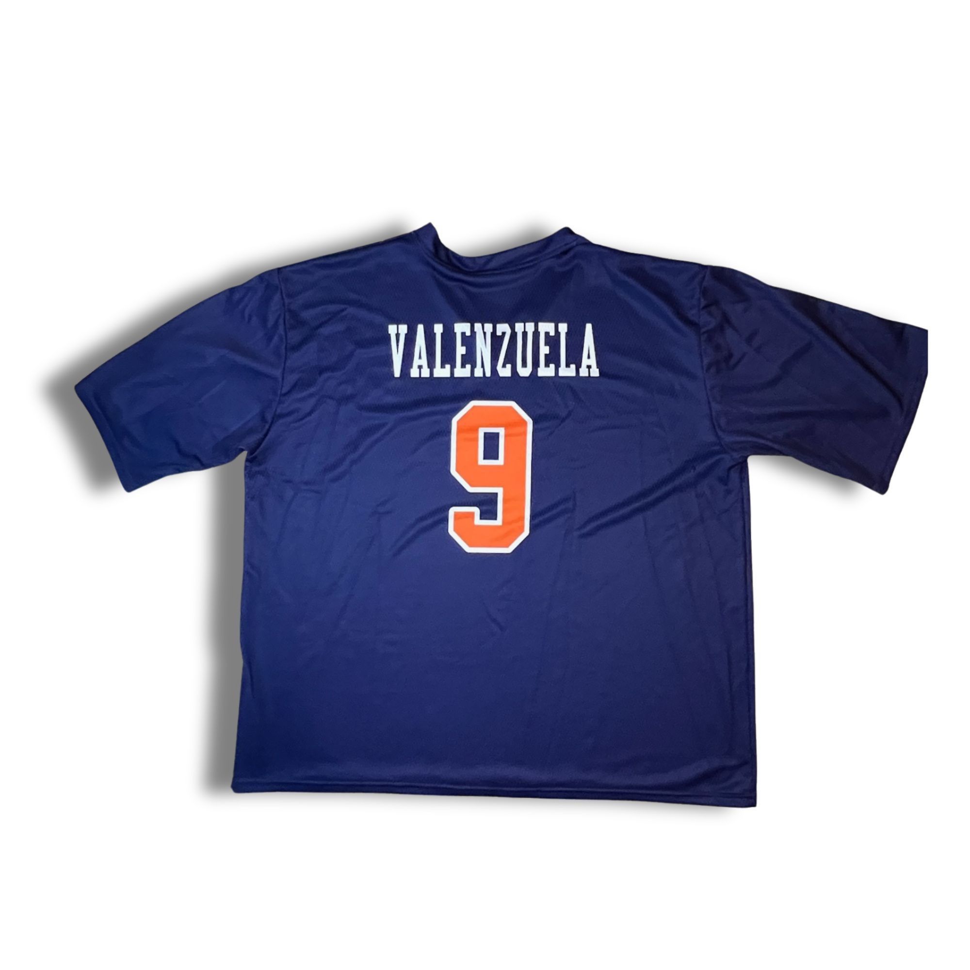 Other PL Valenzuela "9" Jersey Size 3XL V-Neck Navy Blue Polyester Size US XXL / EU 58 / 5 - 3 Thumbnail