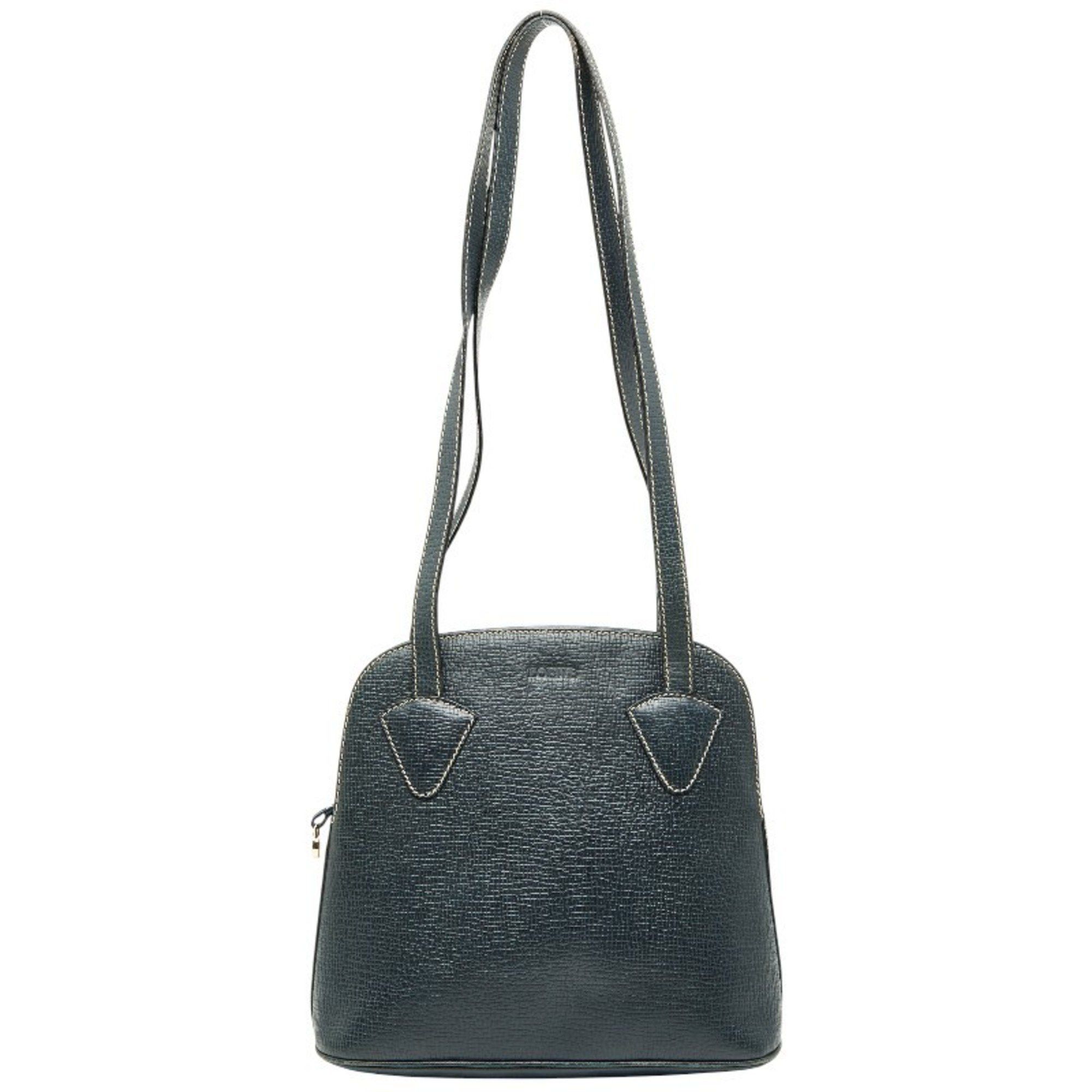 Loewe LOEWE handbag tote bag blue leather women's Size ONE SIZE - 1 Thumbnail