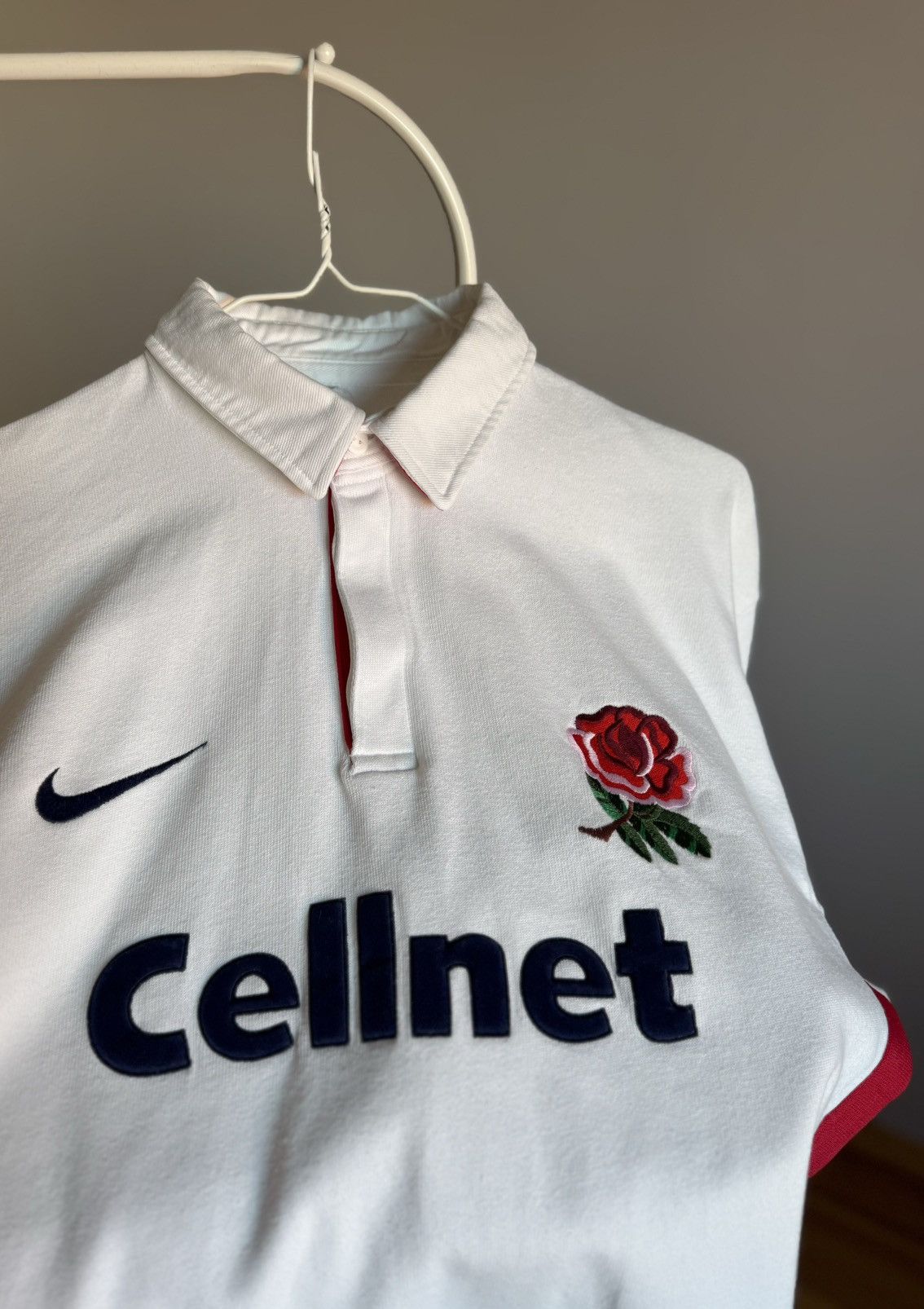 Nike Vintage Nike England 1997 Home Rugby Sweater Polo Sweatshirt Size US M / EU 48-50 / 2 - 4 Thumbnail