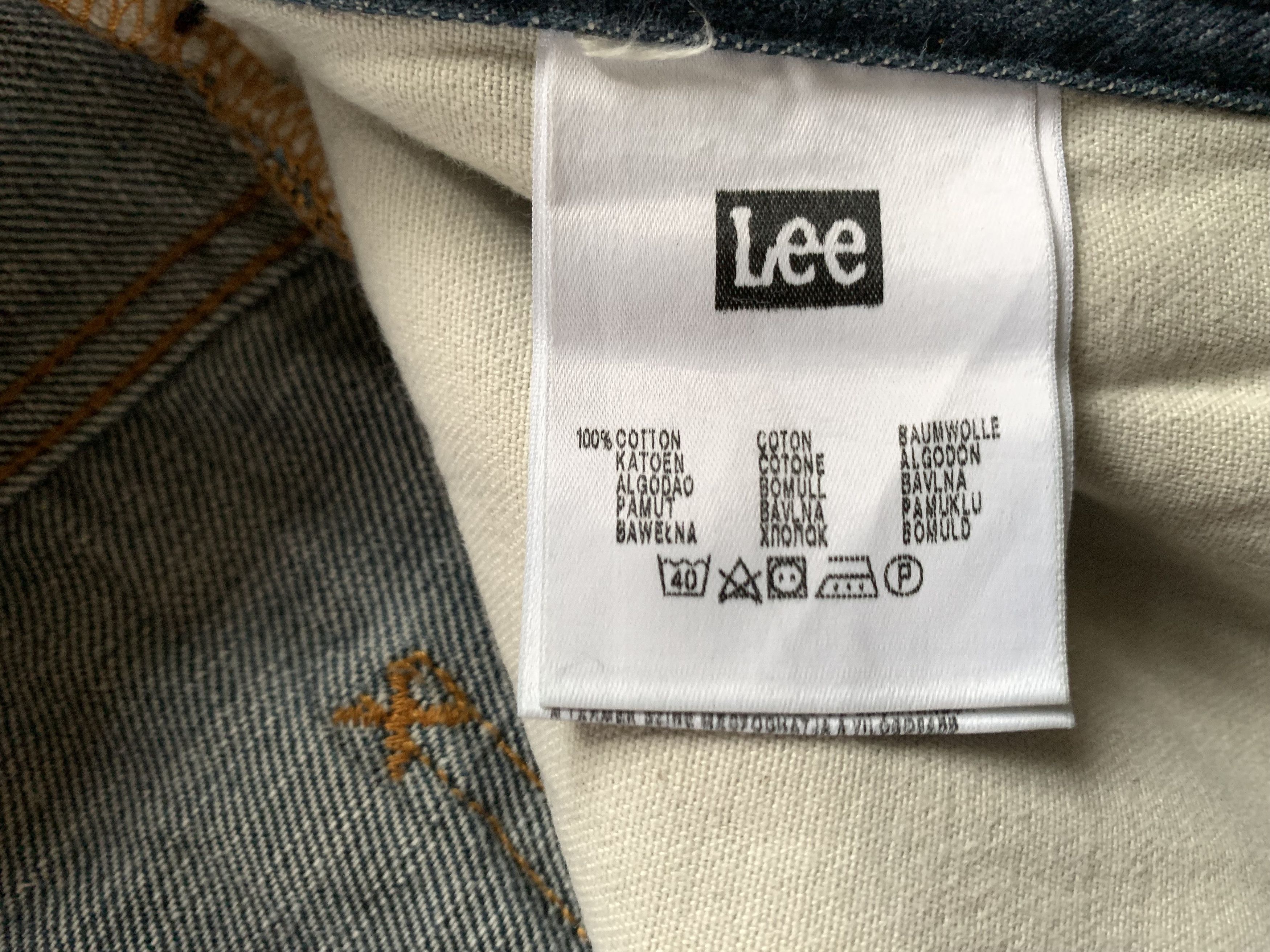 Denime × Lee Lee Zed Rider Blue Jeans Size US 32 / EU 48 - 11 Thumbnail