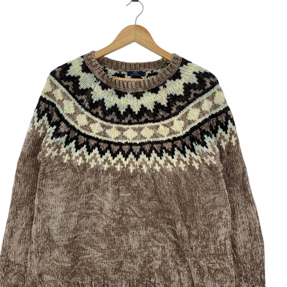 URBAN RESEARCH DOORS Vintage URBAN RESEARCH ITEMS Collection Knitwear Sweater Size L / US 10 / IT 46 - 4 Thumbnail