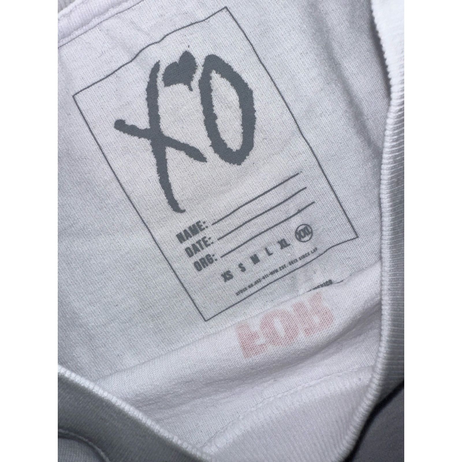 XO Weeknd Die For Me 2XL Size US XXL / EU 58 / 5 - 3 Thumbnail