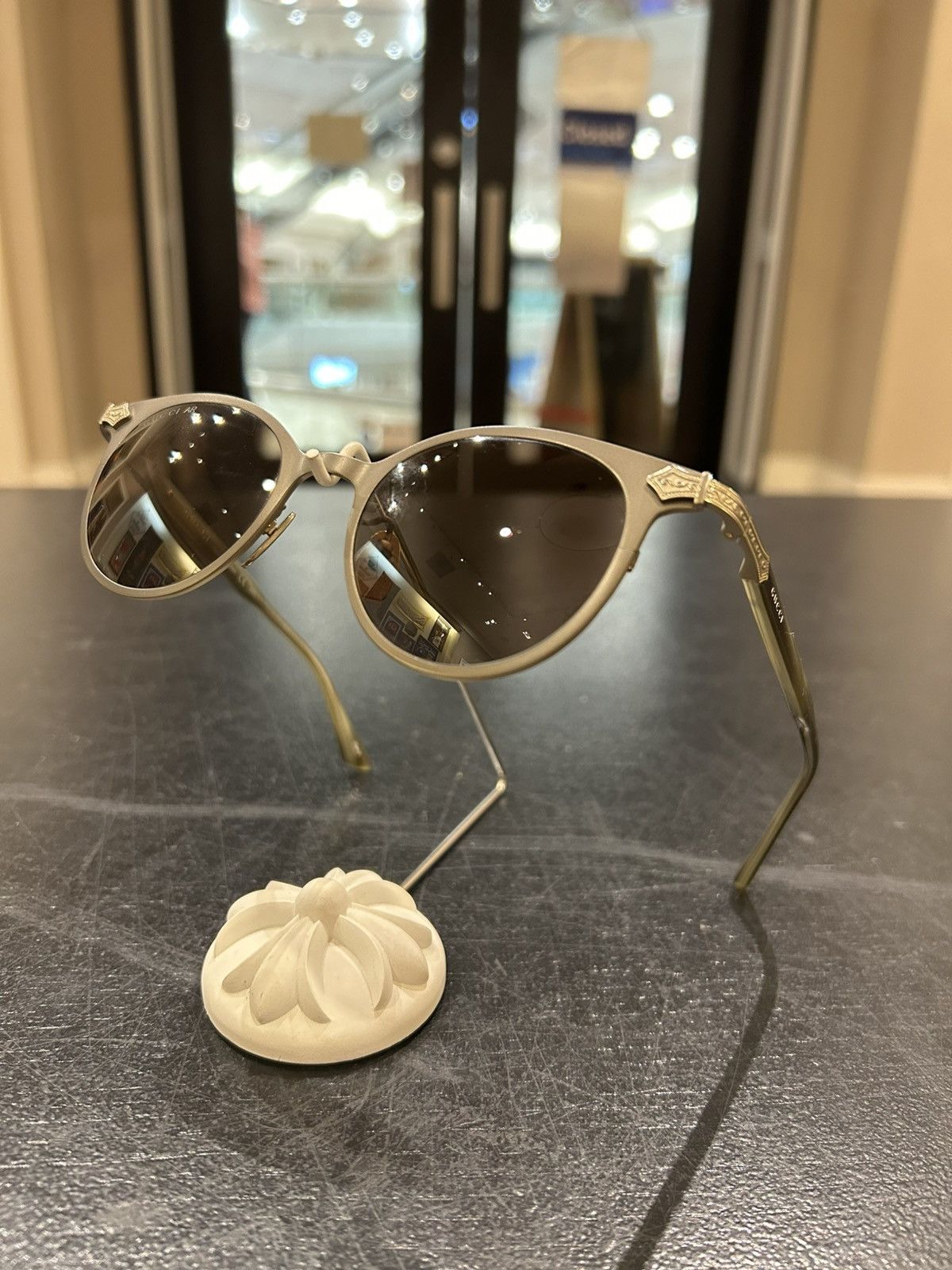 Gucci Gucci AR Titanium Sunglasses Size ONE SIZE - 1 Thumbnail
