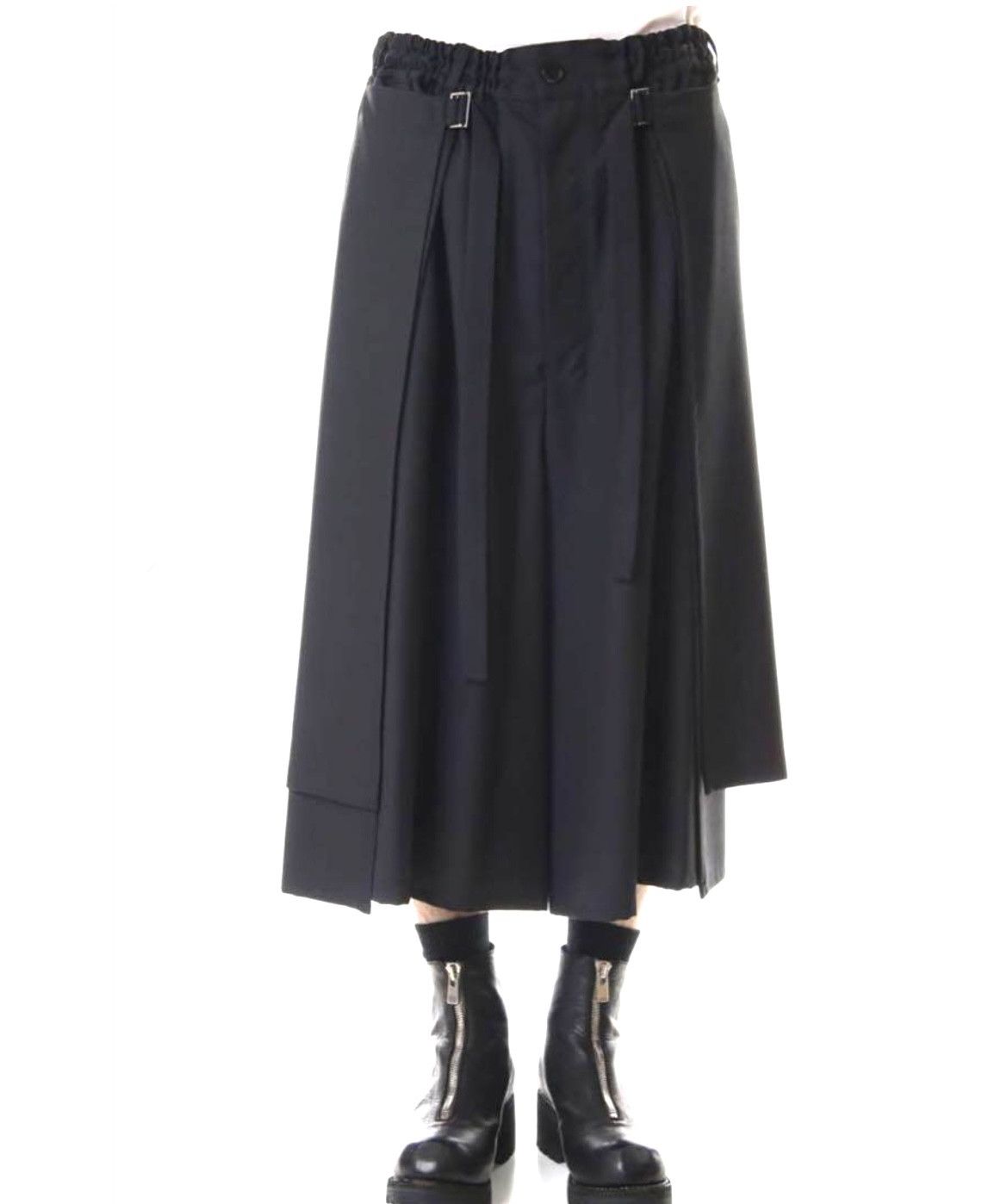 image of Groundy x Yohji Yamamoto Pants Skirt Great in Black, Men's (Size 32)