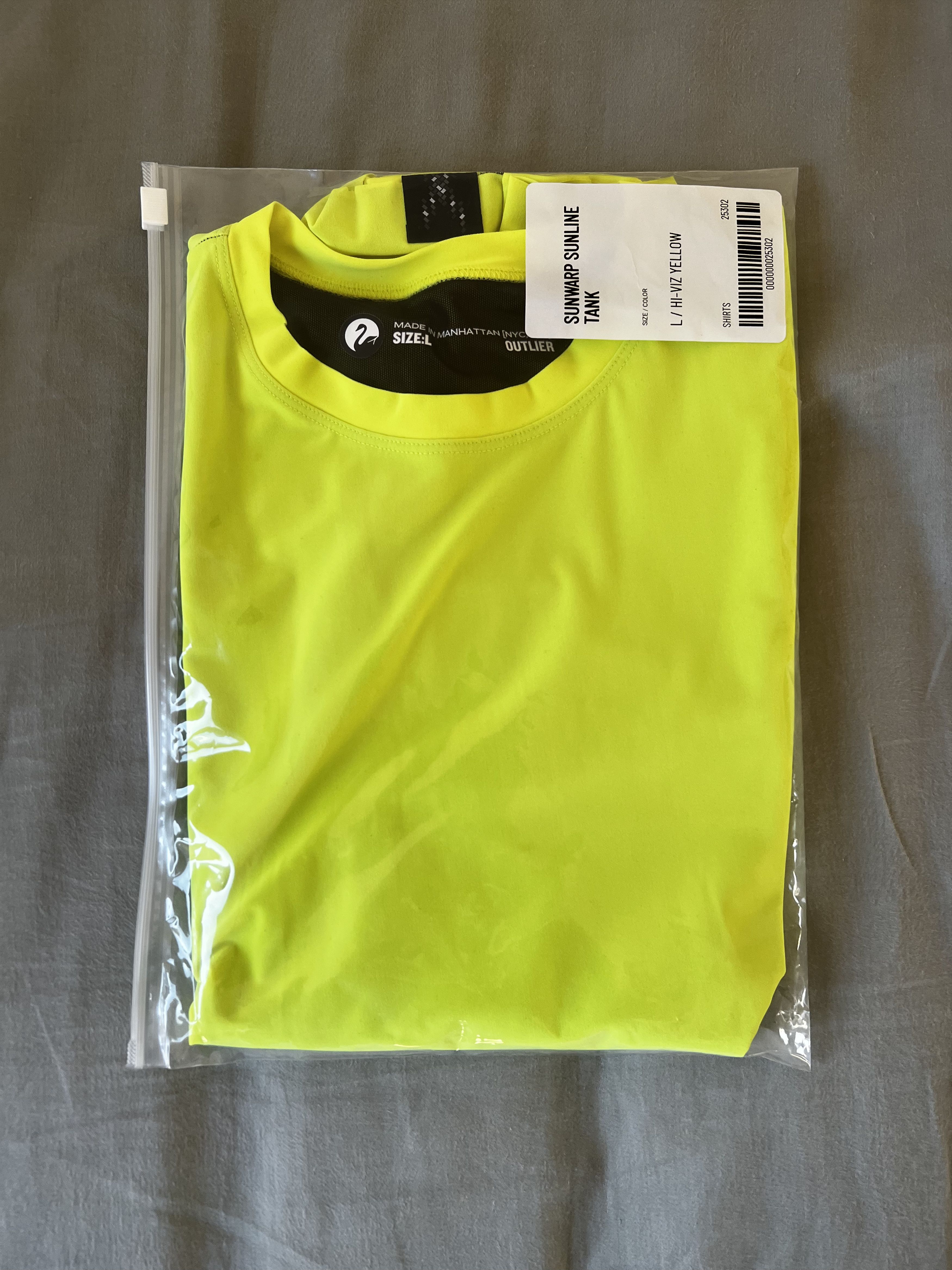 Outlier Sunwrap Sunline Tank (Hi-viz Yellow) Size US L / EU 52-54 / 3 - 2 Thumbnail