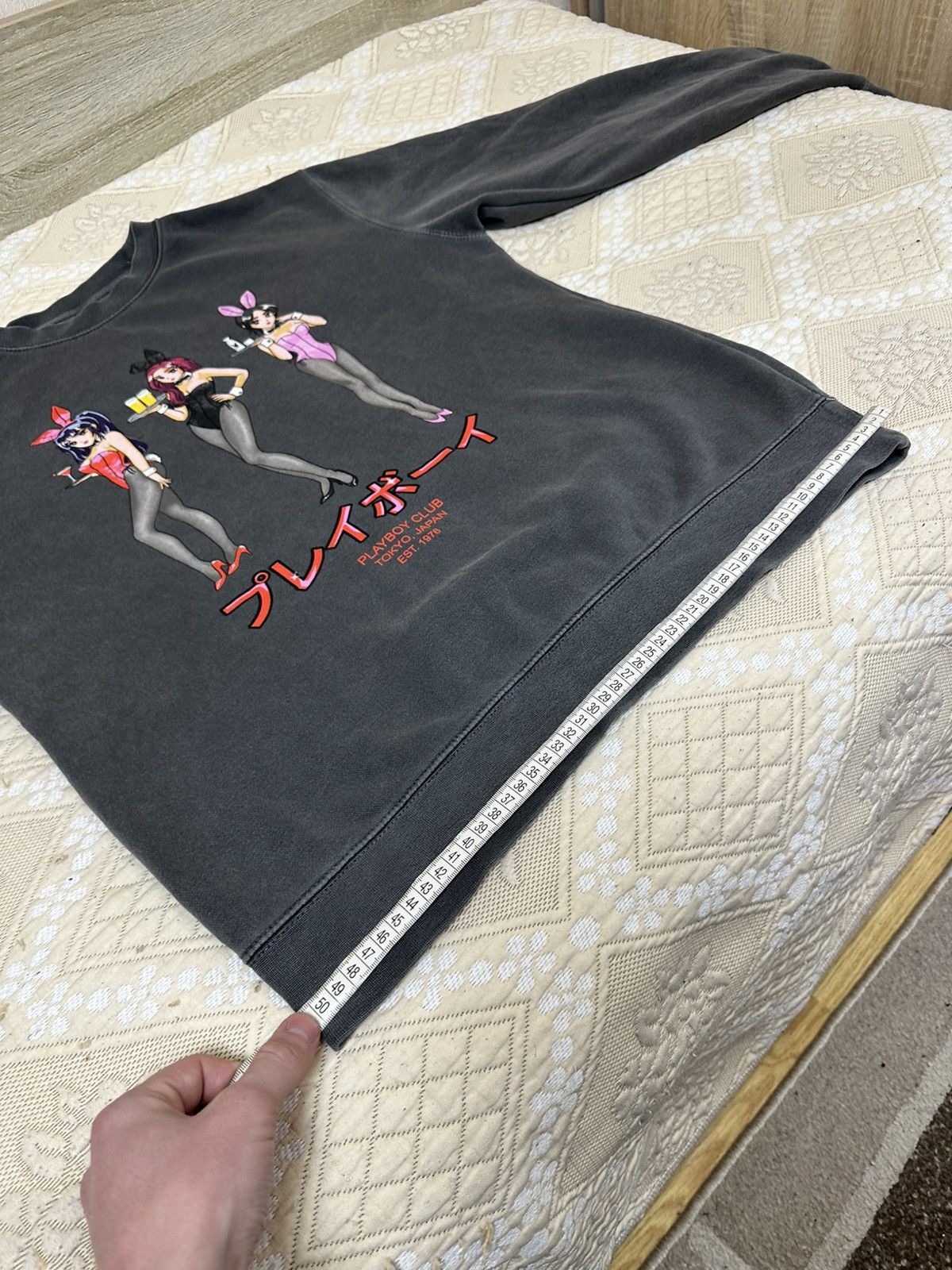 Playboy 🔥 Playboy Hook Ups Japan Club Rare Sweatshirt Pullover Shirt Size US M / EU 48-50 / 2 - 8 Thumbnail