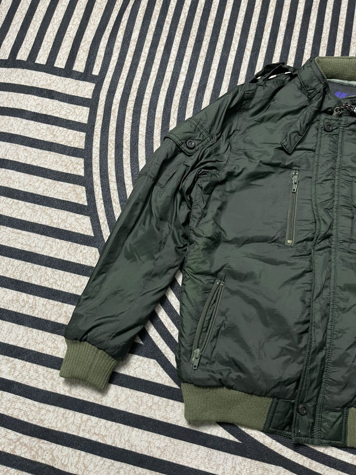 Hysteric Glamour 90s HYSTERIC GLAMOUR SNAKE MILITARY BOMBER JACKET KIDS SIZE Size US XXS / EU 40 - 4 Thumbnail
