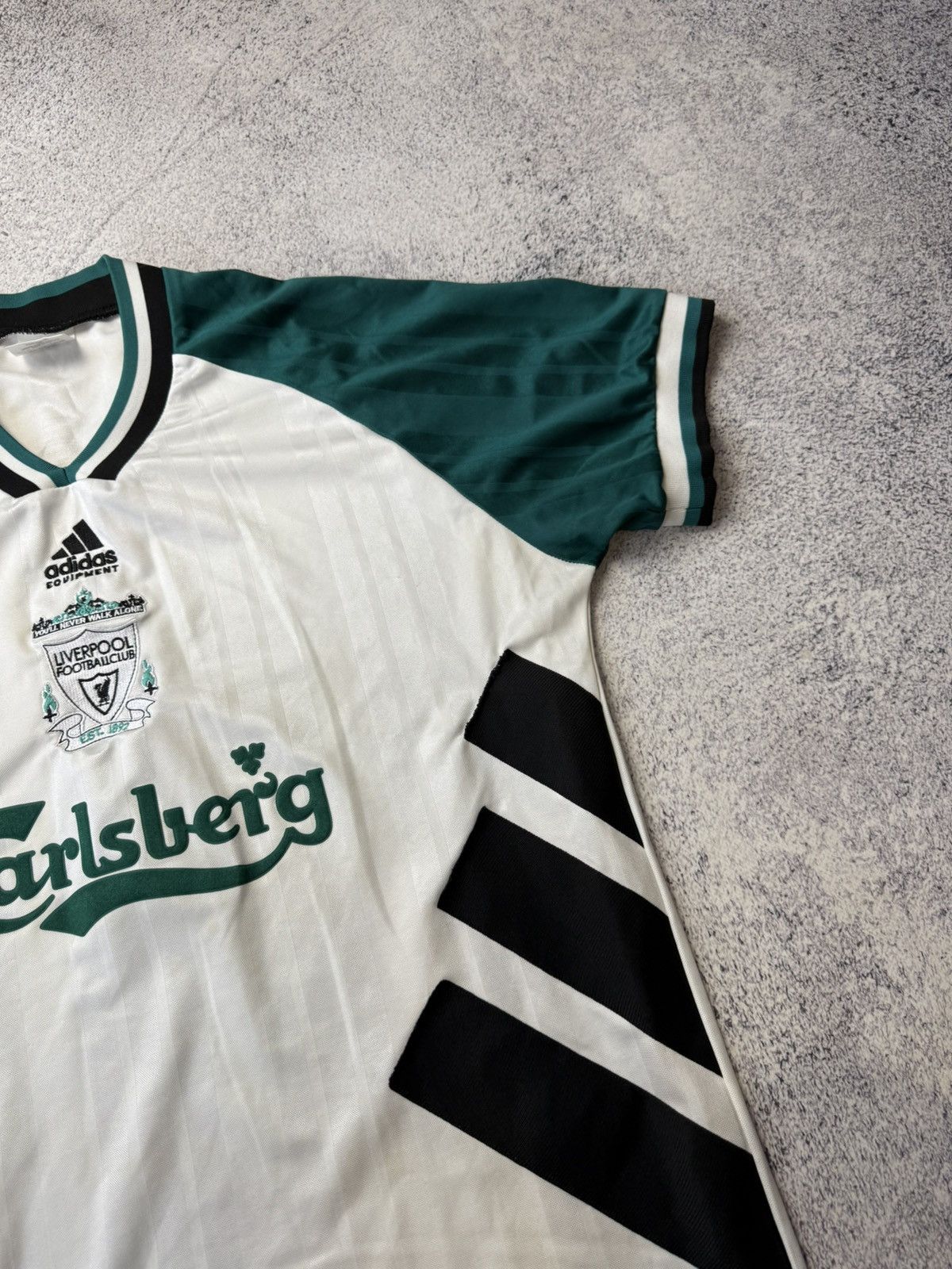 Adidas Vintage Adidas Equipment Liverpool Soccer Jersey 90s Y2K Size US M / EU 48-50 / 2 - 10 Thumbnail
