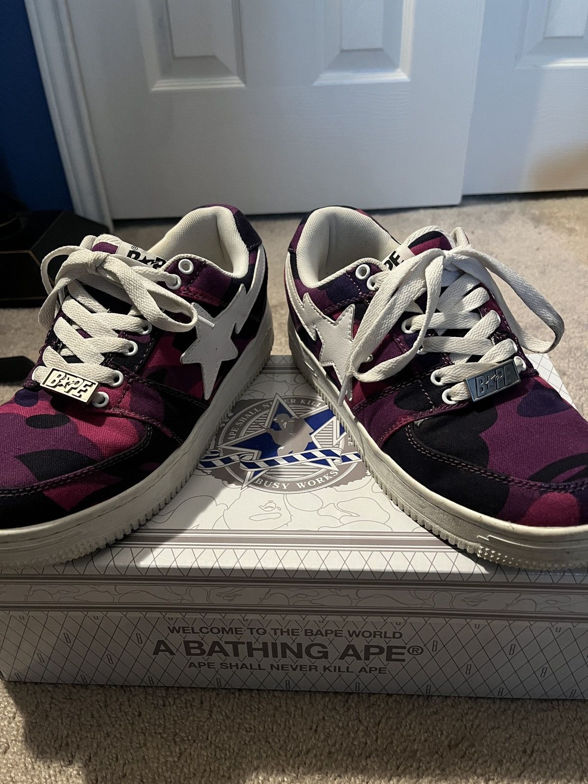 Bape Color Camo Bape Sta Low Size US 8 / EU 41 - 1 Thumbnail
