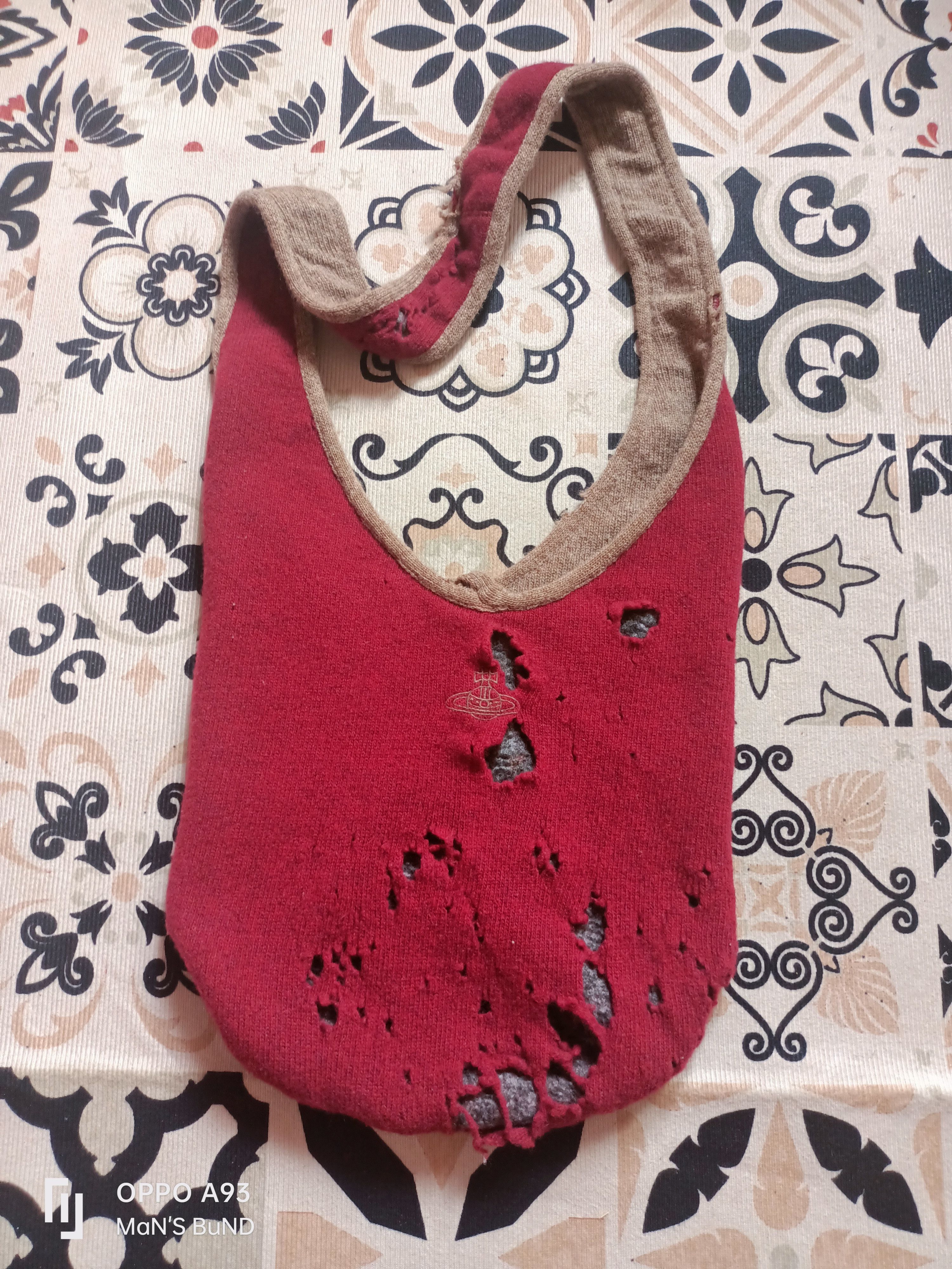 Vivienne Westwood Distressed VIVIENNE WESTWOOD SLING BAG Size ONE SIZE - 1 Thumbnail