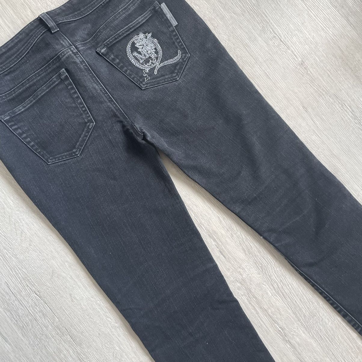 Alexander McQueen × Vintage Alexander McQueen Big Logo Jeans Size US 30 / EU 46 - 2 Thumbnail