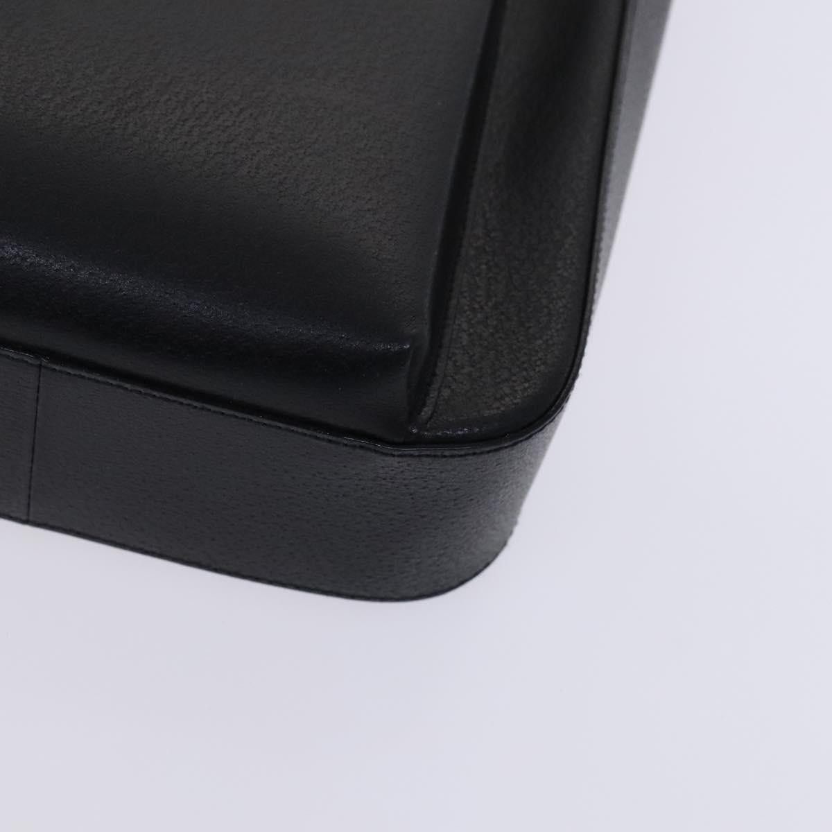 Gucci GUCCI Hand Bag Leather Black Size ONE SIZE - 9 Thumbnail