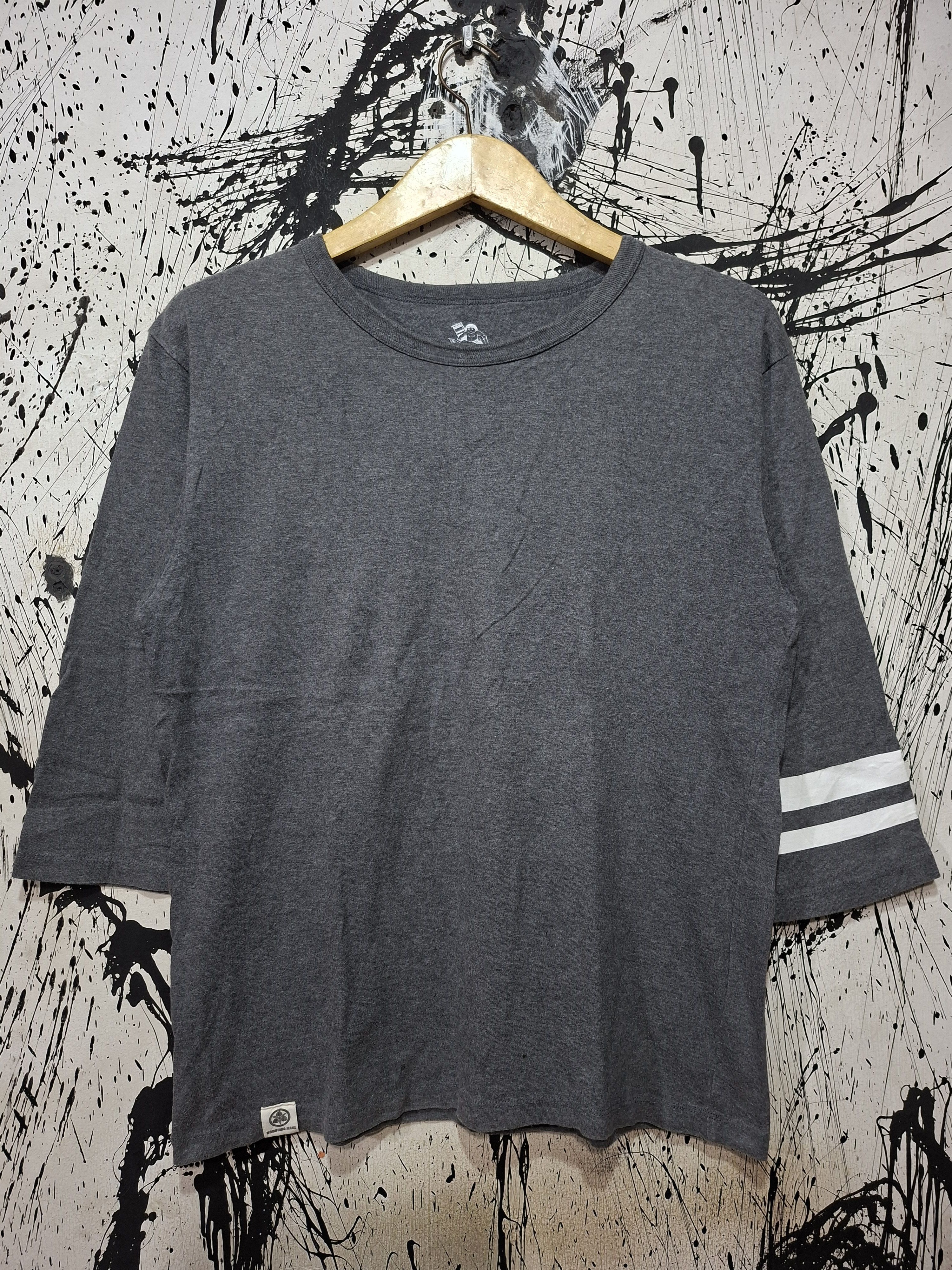 Momotaro Jeans MOMOTARO JEANS STRIPE 3 QUARTER T-SHIRT Size US M / EU 48-50 / 2 - 1 Thumbnail