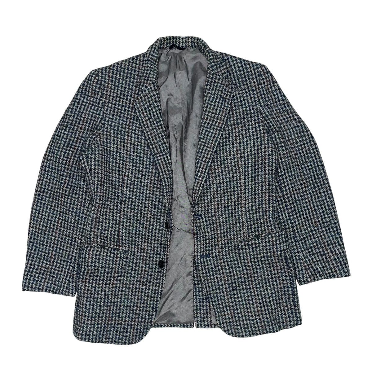 Harris Tweed Harris Tweed Houndstooth Jacket Size US M / EU 48-50 / 2 - 2 Thumbnail
