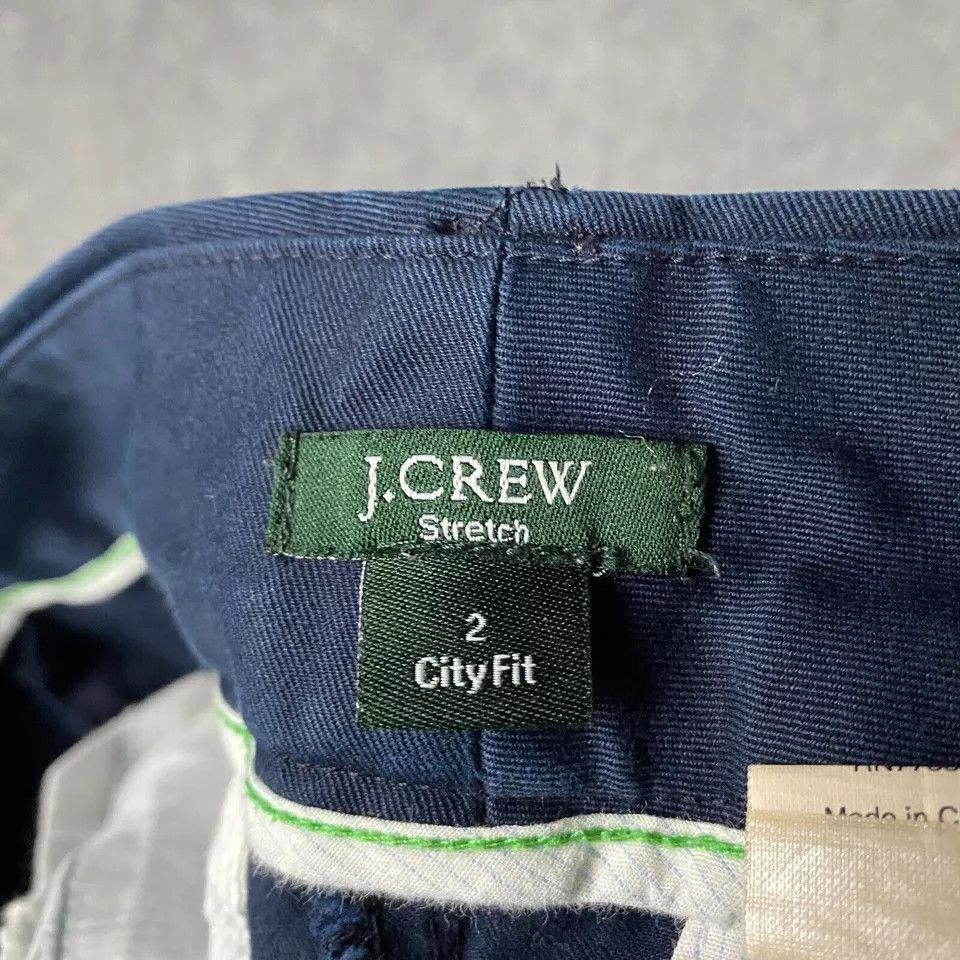 J.Crew J Crew Pants Women's Size 2 City Fit Trousers Hook & Eye Size 26" / US 2 / IT 38 - 8 Thumbnail
