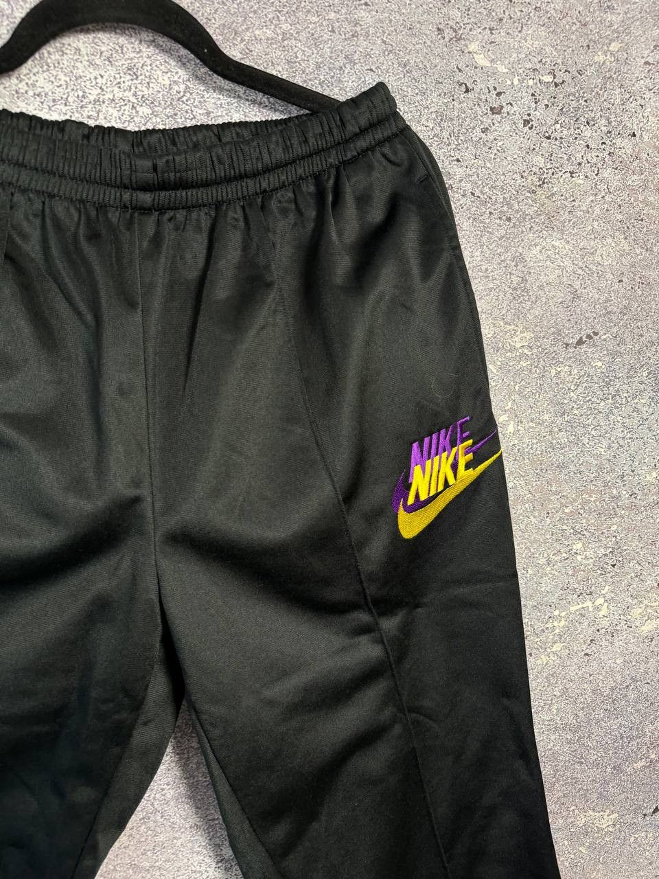 Nike × Vintage Vintage 90's Nike Double Swoosh Sweatpants Parachute 33sz Size US 33 - 8 Thumbnail