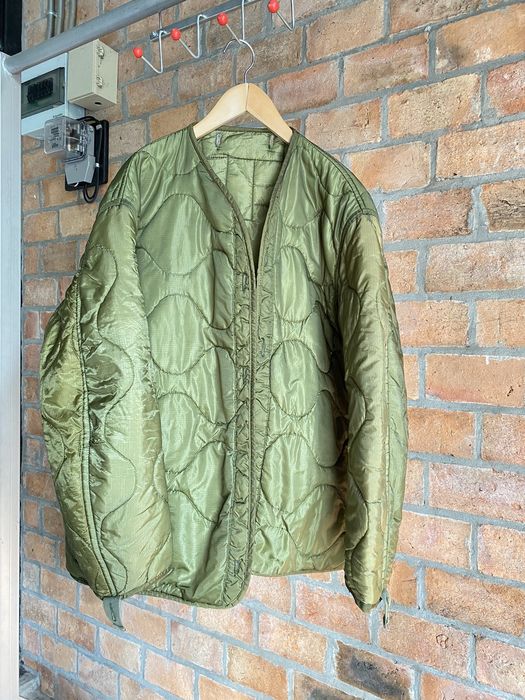 Vintage Vintage Army liner jacket Grailed