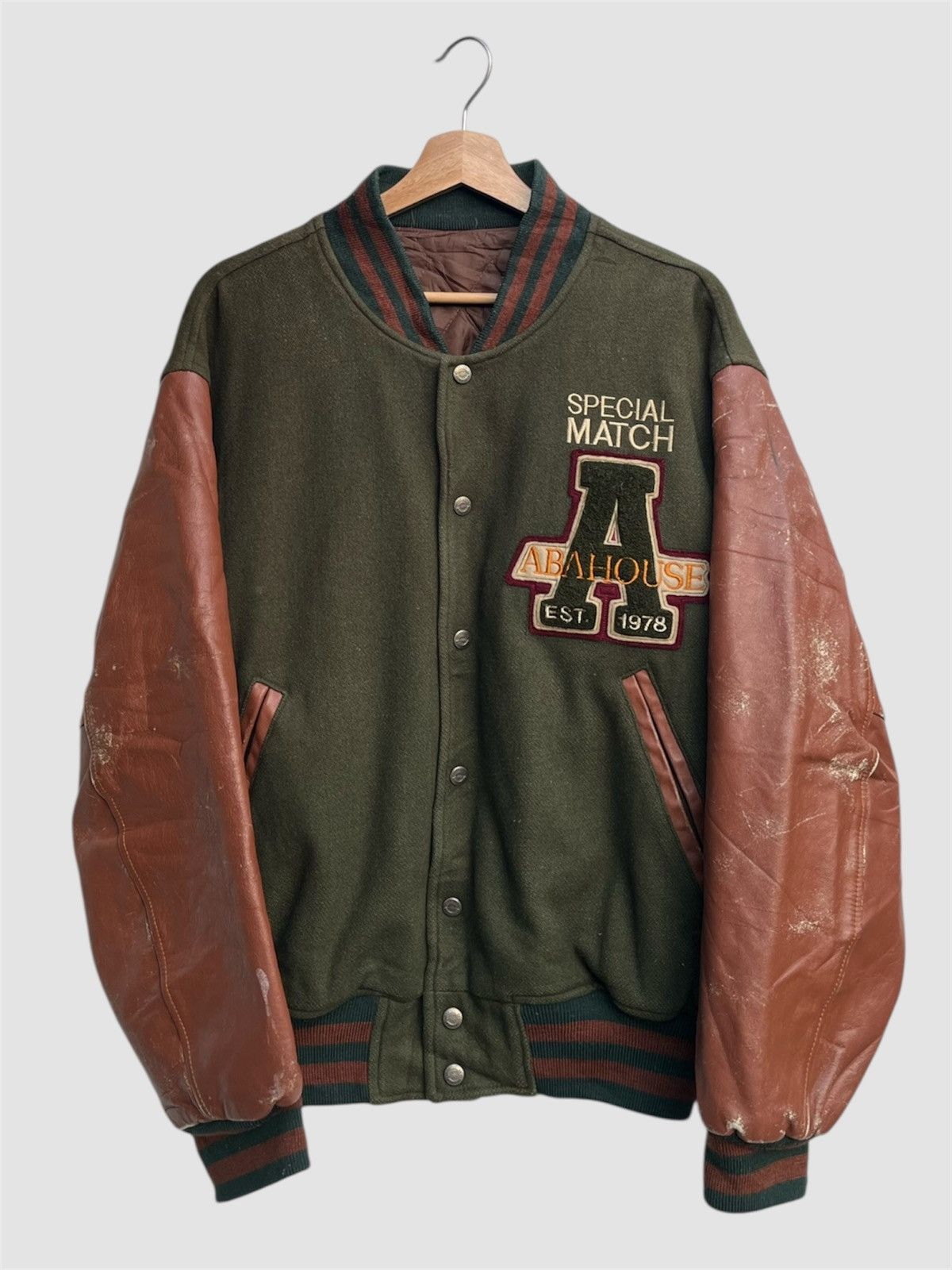 ABAHOUSE Vintage ABAHOUSE Stadium Jacket Size US L / EU 52-54 / 3 - 1 Thumbnail