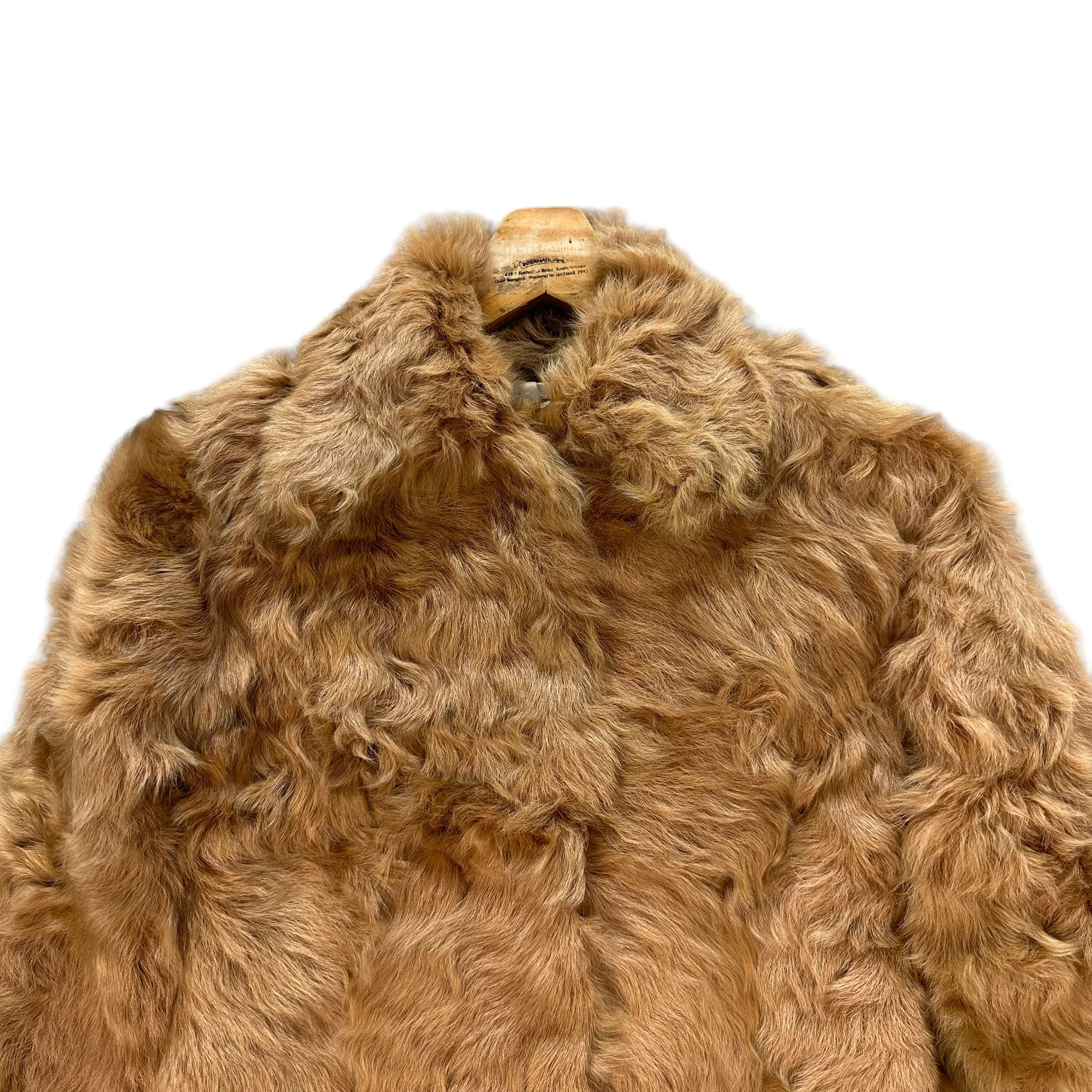 Japanese Brand QUEENS COURT FUR JACKET #8287-001 Size XS / US 0-2 / IT 36-38 - 2 Thumbnail