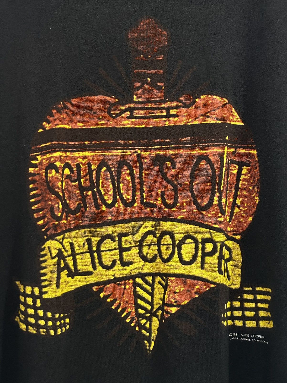 Vintage 1991 Alice Cooper Tour Tee Size US M / EU 48-50 / 2 - 3 Thumbnail