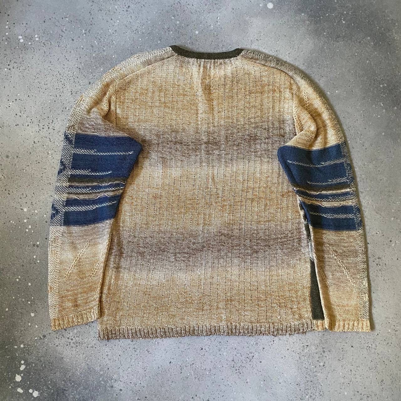Japanese Brand × Seditionaries Vintage Multicolour Knit Unisex Sweater (JPG Gaultier Style) Size US M / EU 48-50 / 2 - 8 Thumbnail