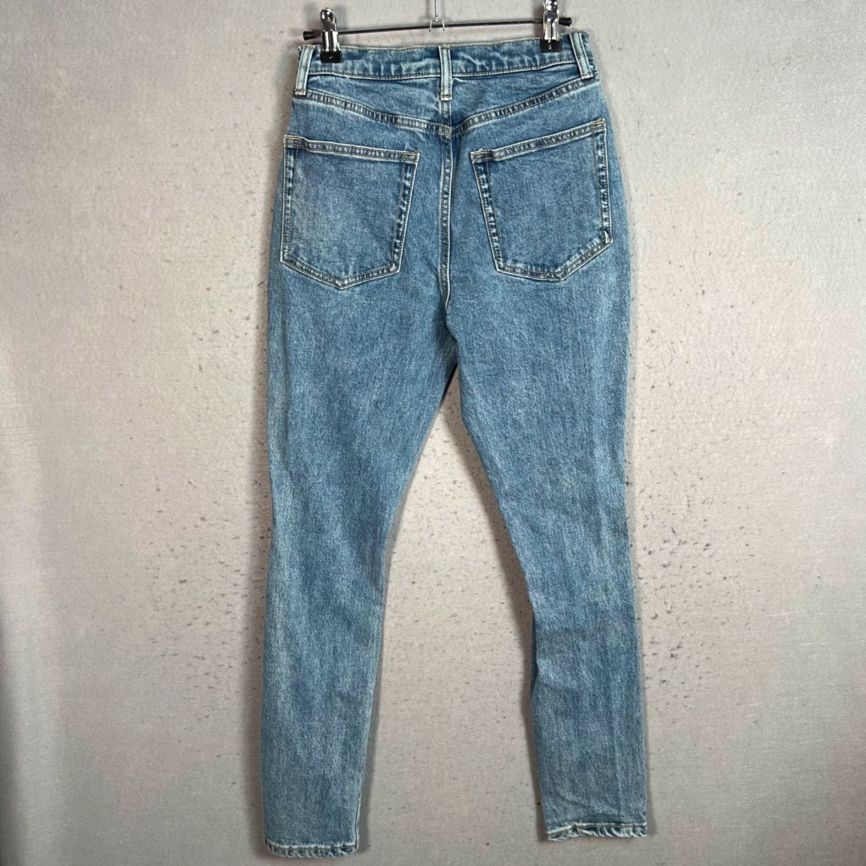 Vintage Weworewhat High-Waisted Skinny Denim Jeans Size 25 Women Adults 25 Blue Denim 5-Pocket Design Jeans Size 42" / US 20 - 2 Thumbnail