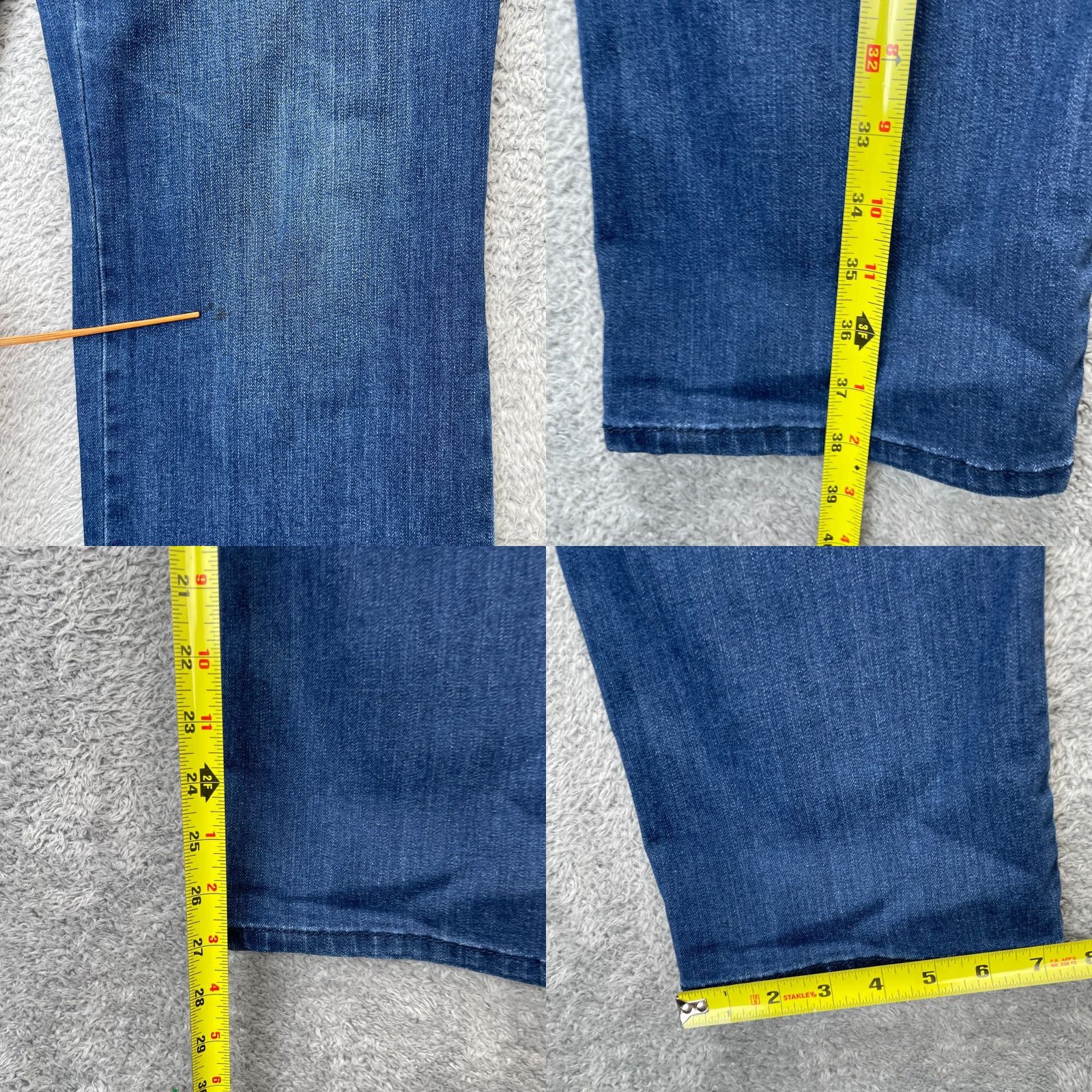 Gloria Vanderbilt Gloria Vanderbilt Jeans Womens 8 Blue Straight 5-Pocket Denim Slimming Comfort Regular City Preppy Pants Mens Women? Size 24" / US 00 / IT 34 - 8 Thumbnail