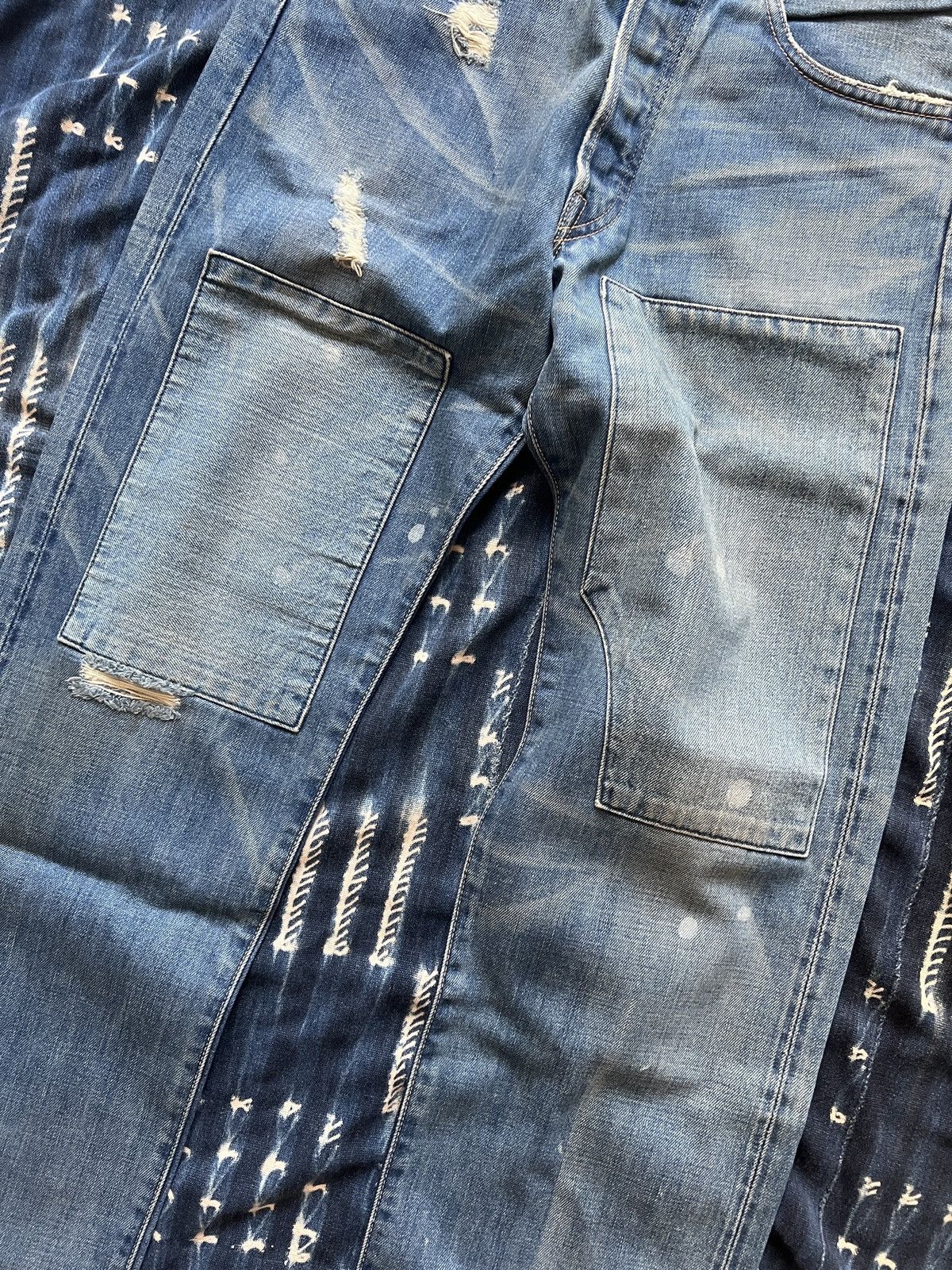 Levi's Vintage Clothing Levis Vintage Clothing LVC 55501 Selvedge Carpenter Jeans Size US 31 - 4 Thumbnail