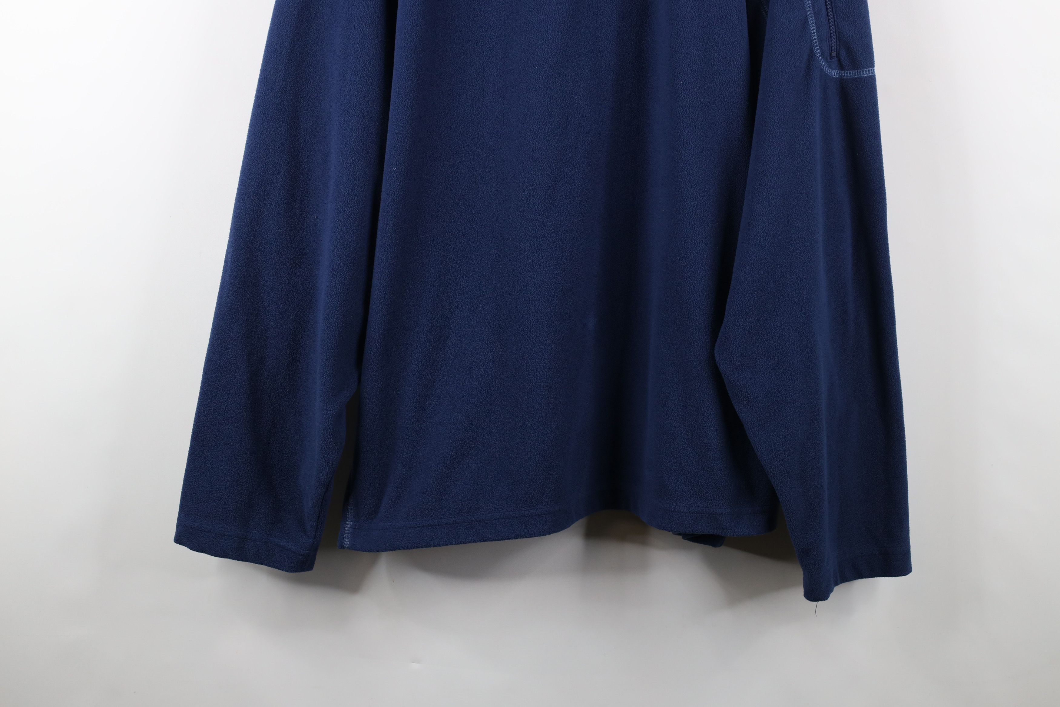 Cabelas × Vintage Vintage Cabelas Fleece Long Sleeve Crewneck Sweater Blue Size US XXL / EU 58 / 5 - 3 Thumbnail