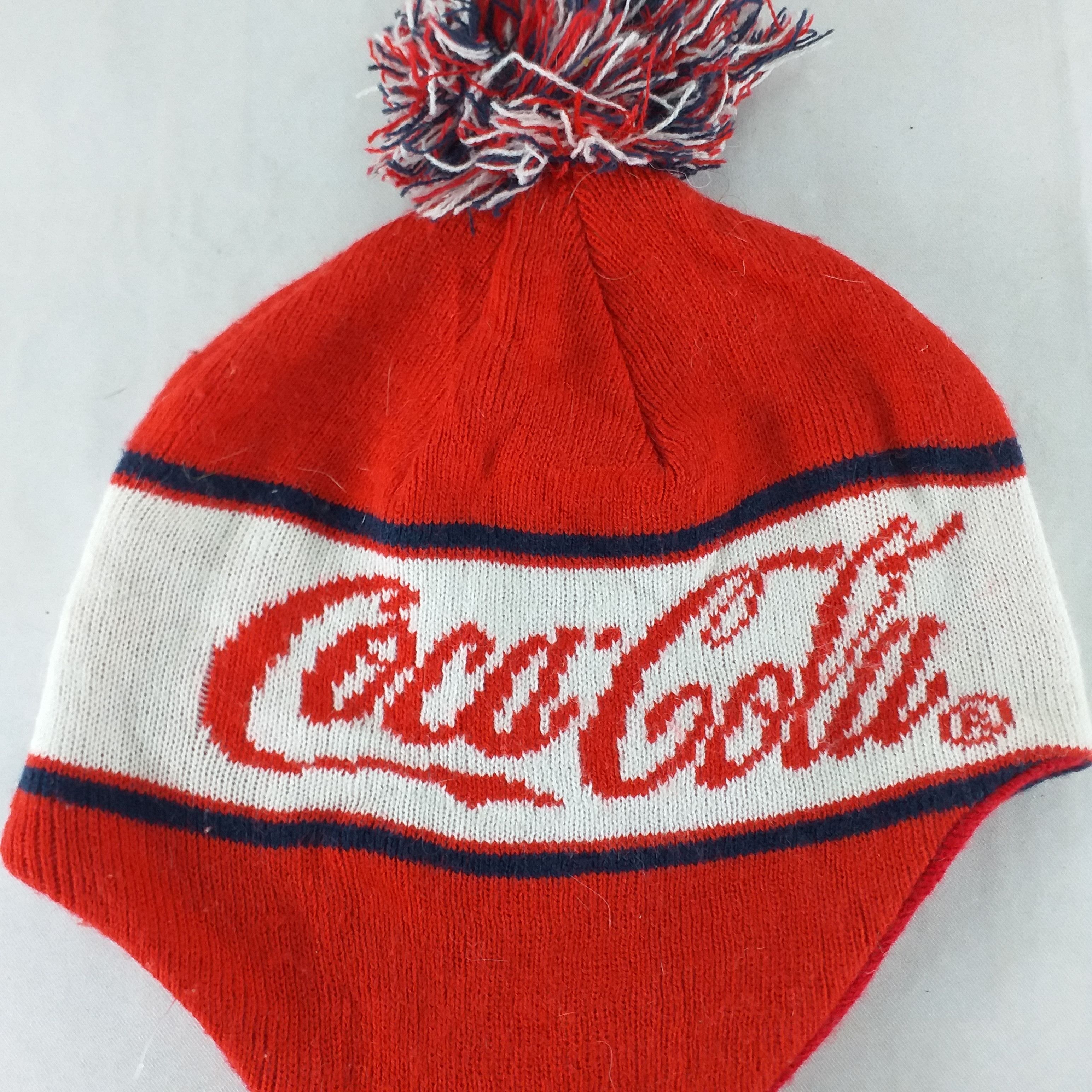 Japanese Brand Coca Cola Snow Cap Hat Beanie -BN333 Size ONE SIZE - 4 Thumbnail