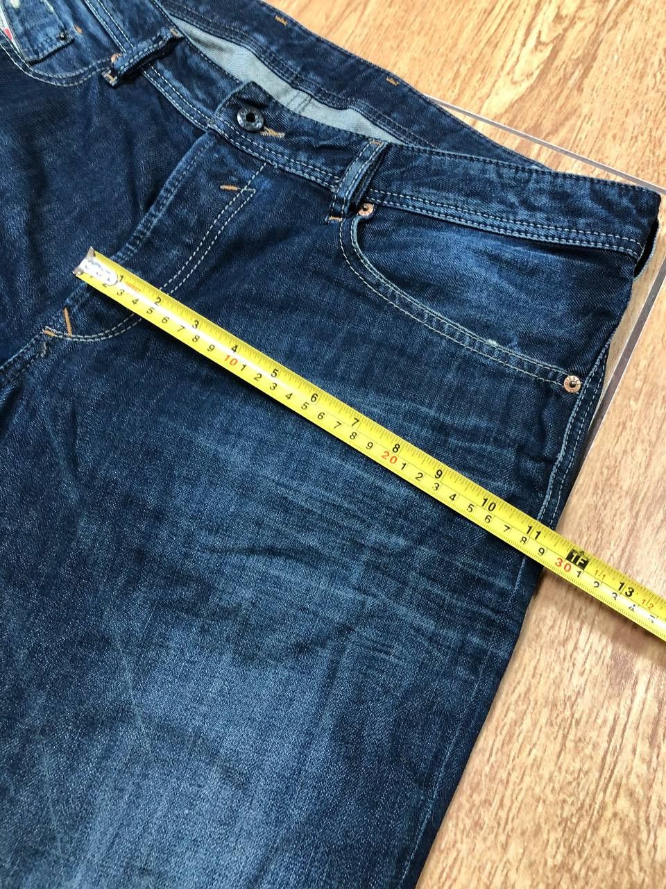 Diesel Crazy Crash Dirty Baggy Faded Jean Japan Avant Garde Style Size US 36 / EU 52 - 20 Thumbnail