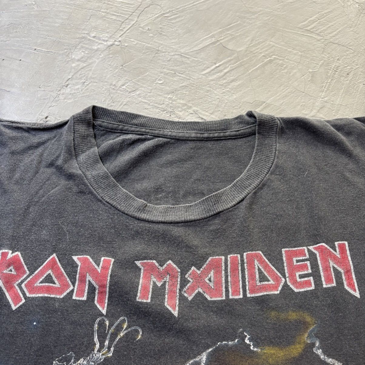 Iron Maiden Vintage Iron Maiden 1990 No Prayer on the Road’ tour t-shirt Size US L / EU 52-54 / 3 - 5 Thumbnail