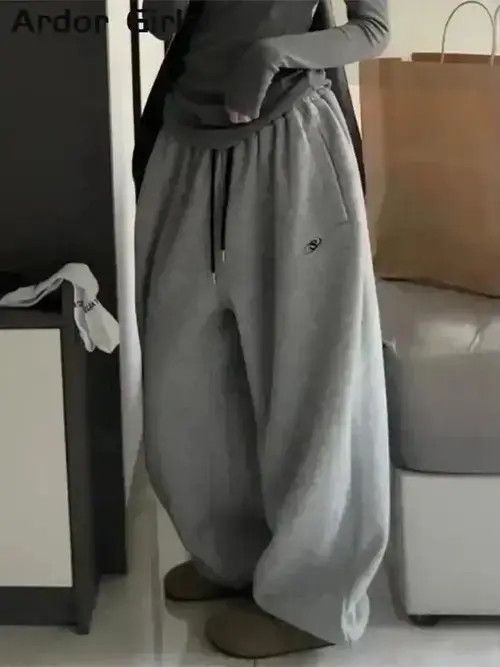 Goods × Japanese Brand Bag Fleece baggy Women's Sweatpant Size 28" / US 6 / IT 42 - 1 Thumbnail