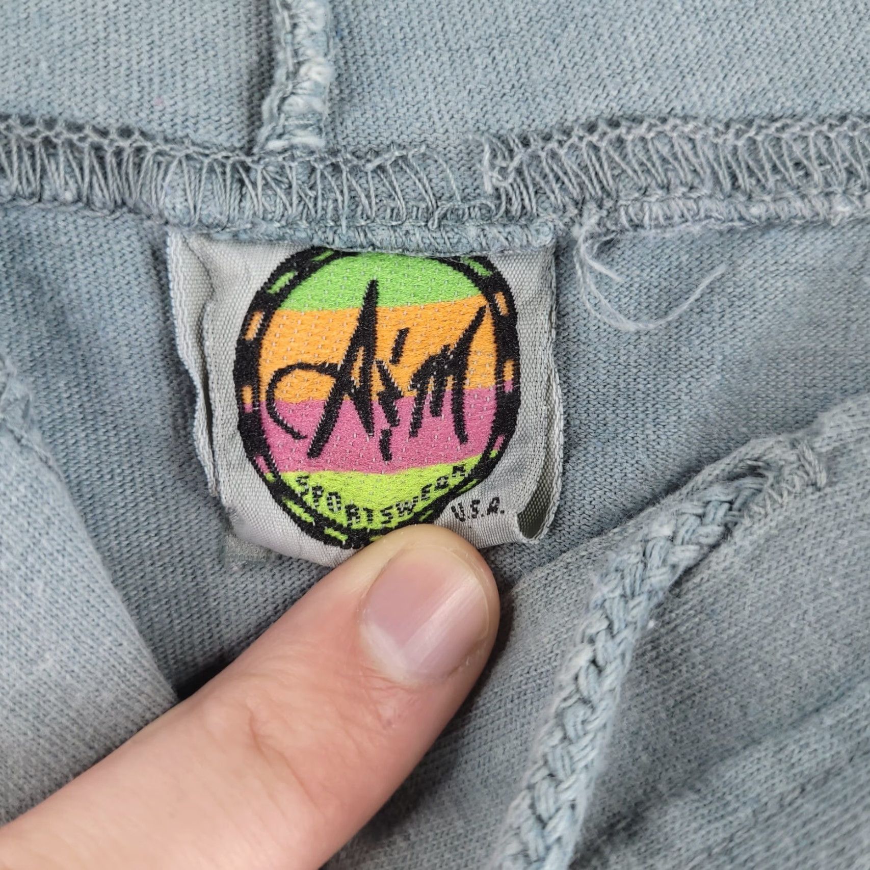 Vintage VINTAGE Key West Hoodie Womens Large Oversize Pullover Semi Crop Poncho Beach Blue Size L / US 10 / IT 46 - 4 Thumbnail