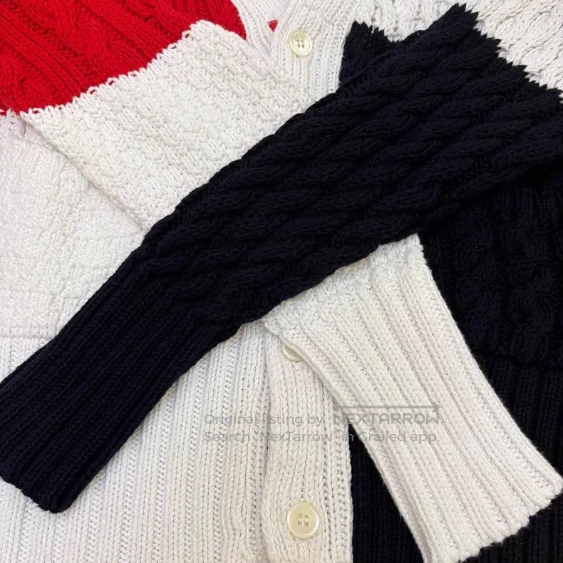 Thom Browne Thom Browne Classic Color Blocked Cardigan Size US S / EU 44-46 / 1 - 6 Thumbnail