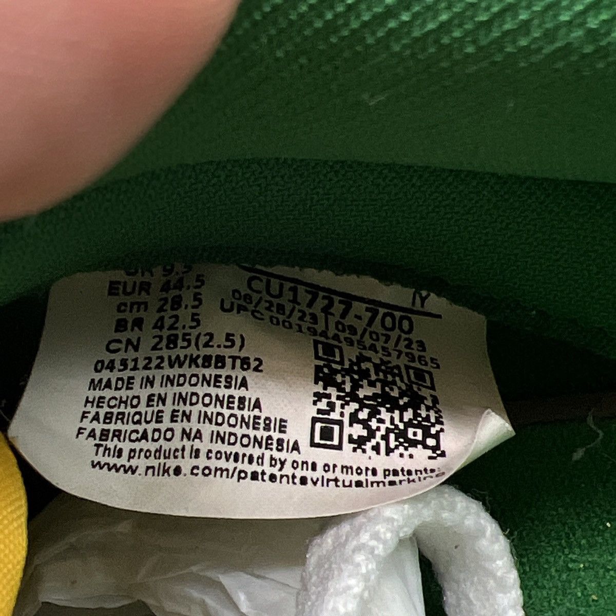 Nike Nike dunk low Brazil Size US 10.5 / EU 43-44 - 8 Thumbnail