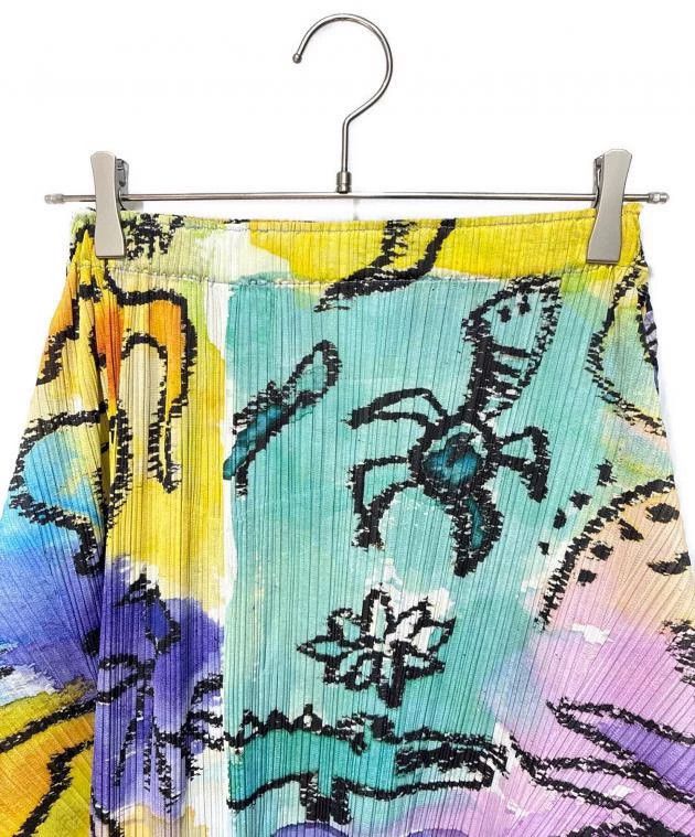 Issey Miyake issey miyake size:1 Underwater world graffiti skirt Size 42" / US 20 - 3 Thumbnail