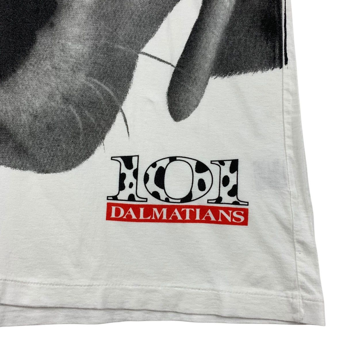 Vintage Vintage 101 DALMANTION overprint dog printed tee Size US M / EU 48-50 / 2 - 8 Thumbnail