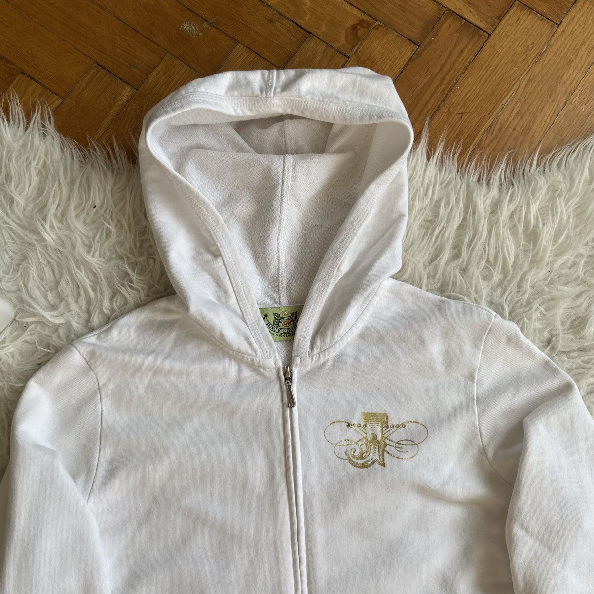 Juicy Couture 📌 Vintage Cutie Juicy Couture Y2K Zip-Hoodie Size L / US 10 / IT 46 - 7 Thumbnail
