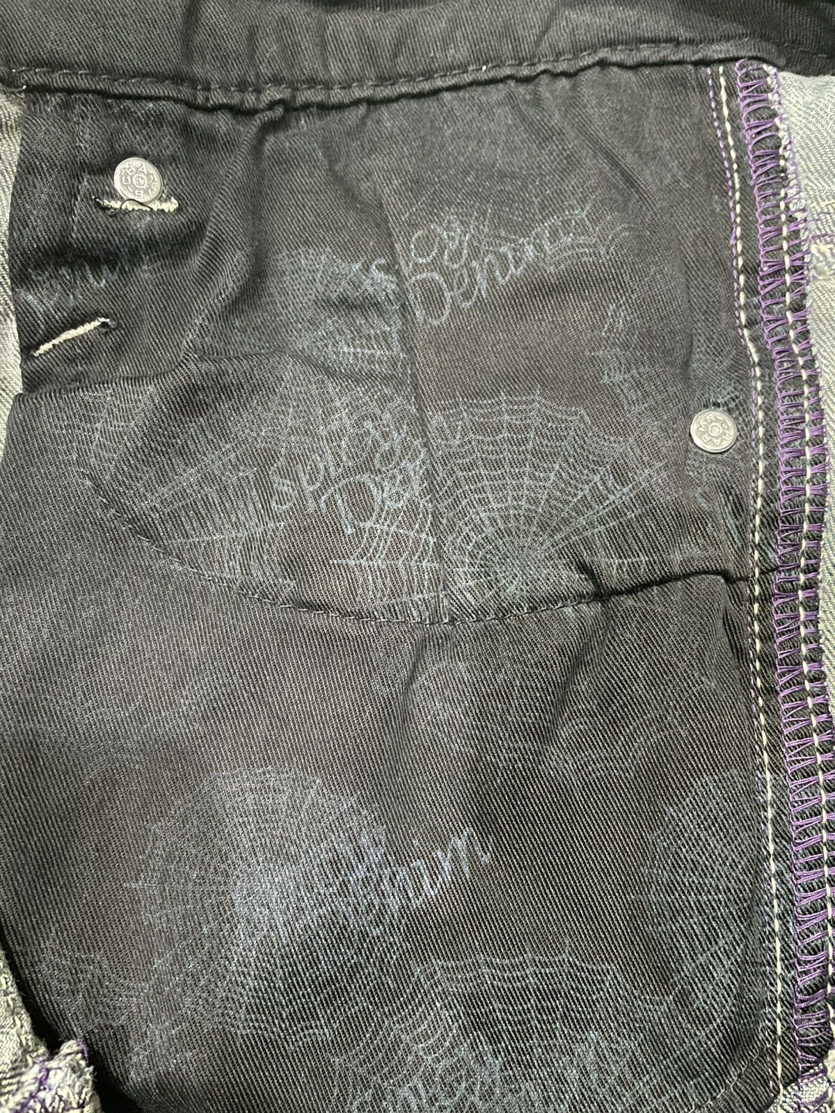 Japanese Brand Vintage Spicy Denim Skinny Faded Mudwash Denim Jeans Size US 33 - 11 Thumbnail