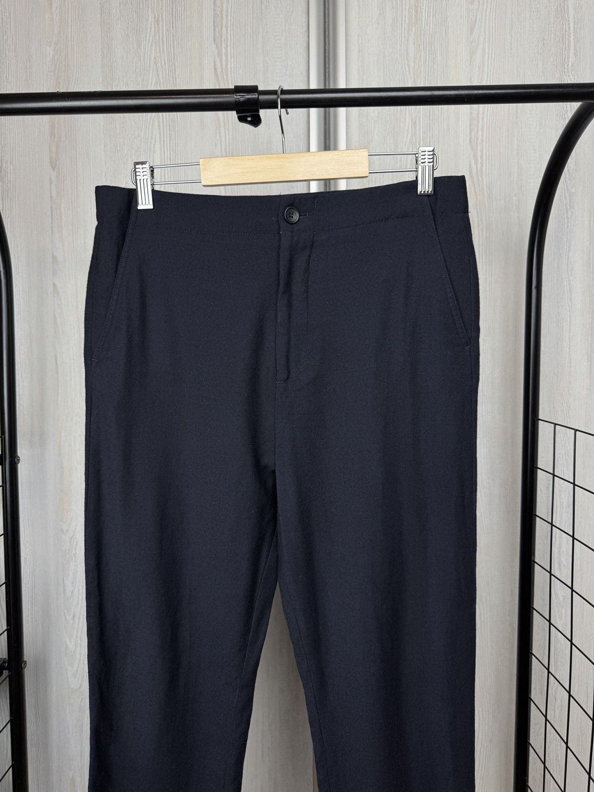 Acne Studios Acne Studios Pace Wool PAW16 casual navy blue pants Size US 30 / EU 46 - 4 Thumbnail