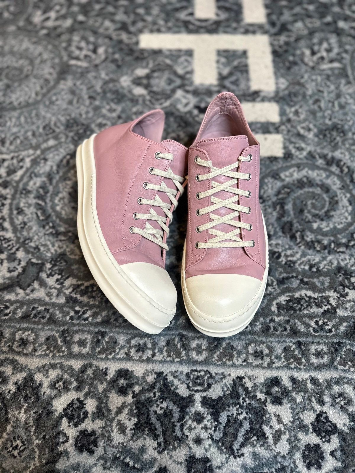 Rick Owens RICK OWENS PINK PONY SNEAKERS | Grailed