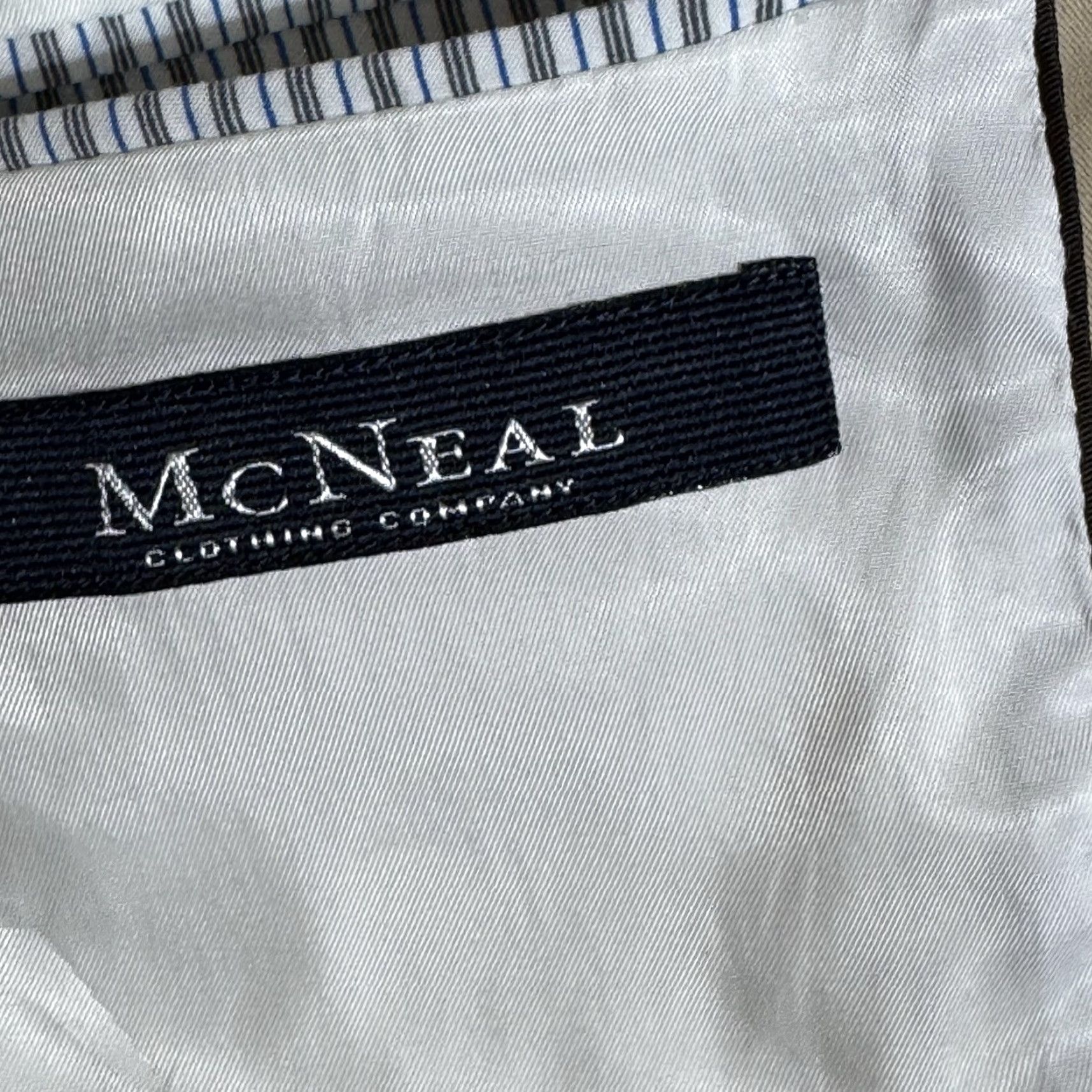 Vintage McNeal Blazer Mens US 42 EU 52 Minimalist European Business Casual Preppy Lined Size 42R - 6 Thumbnail