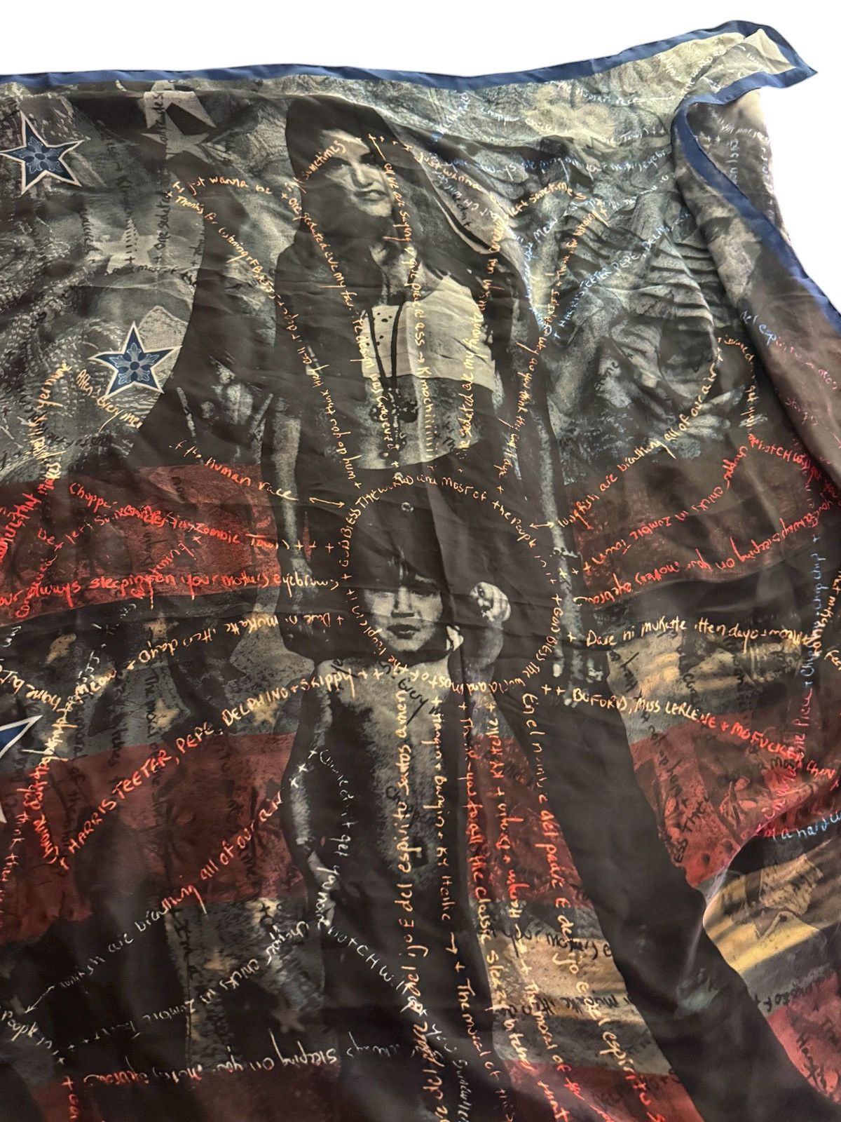 Chrome Hearts Chrome Hearts Family Silk Scarf Size ONE SIZE - 1 Thumbnail