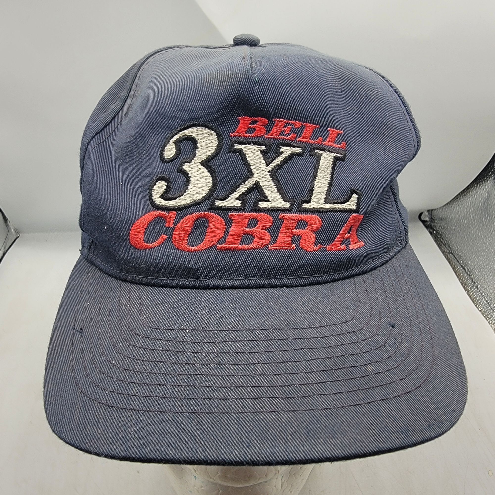 Otto Bell Cobra 3XL Dark Blue Adjustable Baseball Hat Otto Cap Ca Size ONE SIZE - 1 Thumbnail